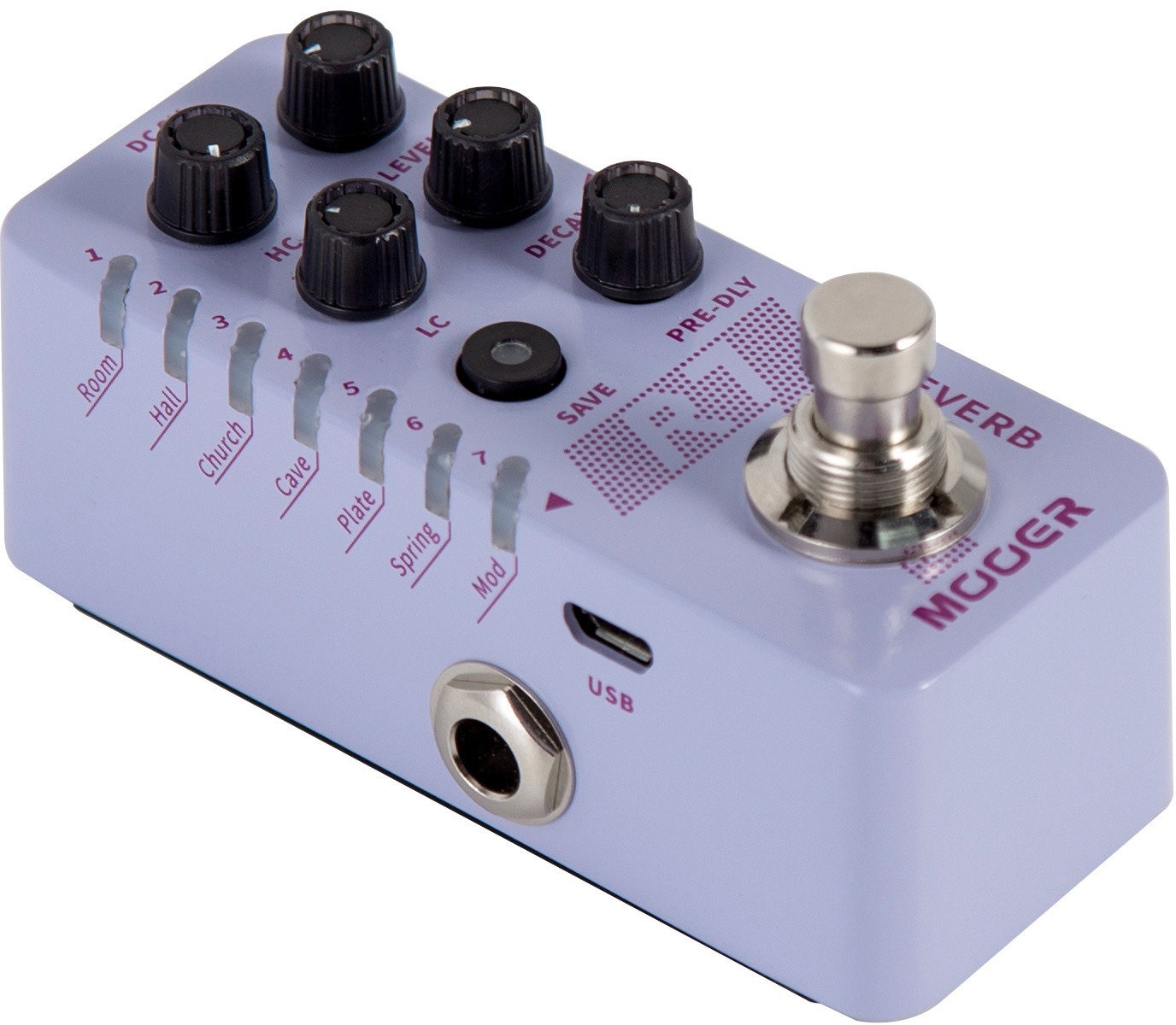Mooer R7 Reverb (obrázek 4)