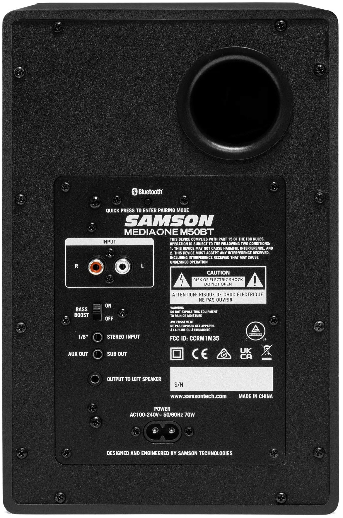 Samson MediaOne M50BT (obrázek 6)