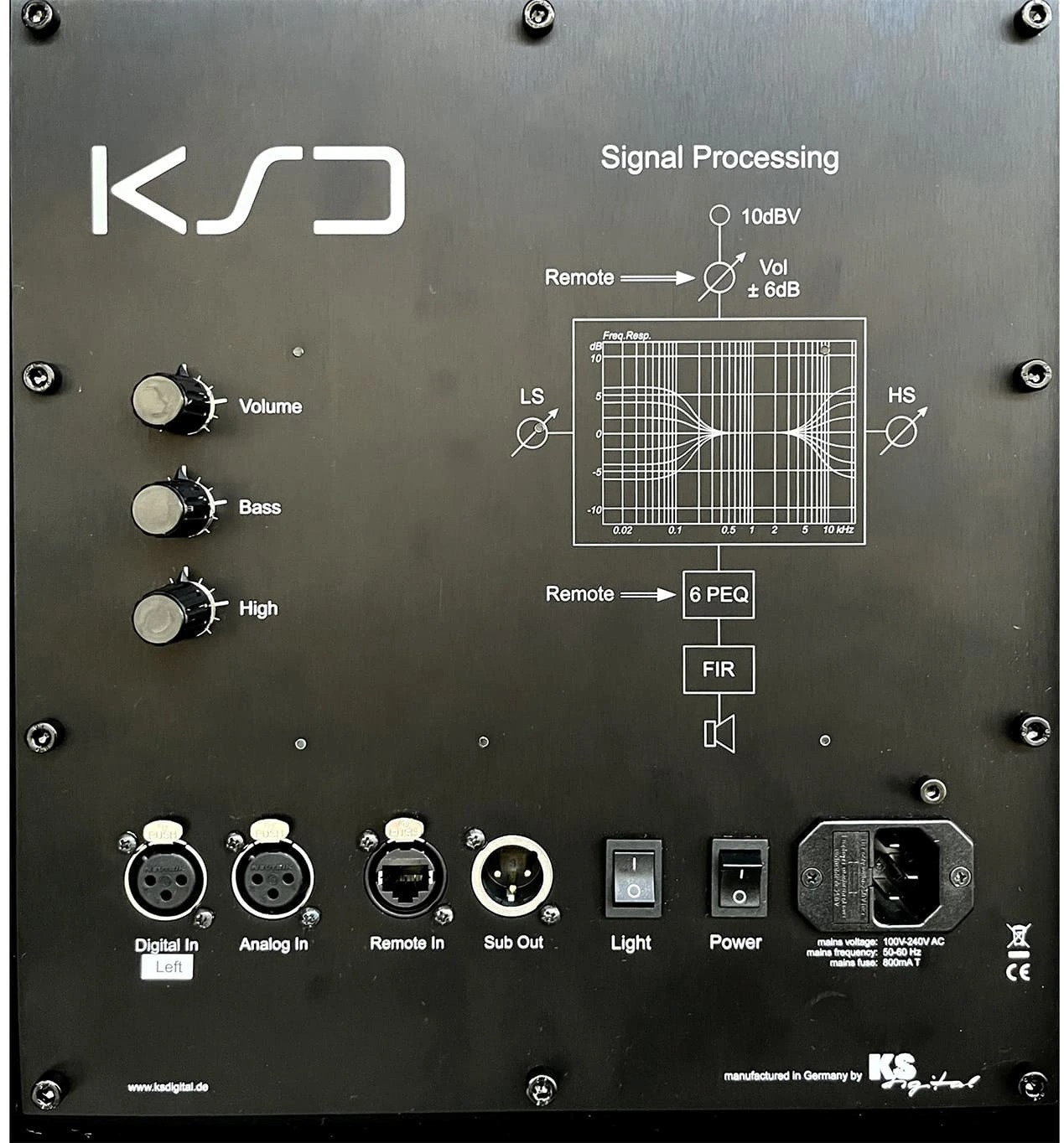 KS Digital C100 Reference cherry Left (obrázek 4)
