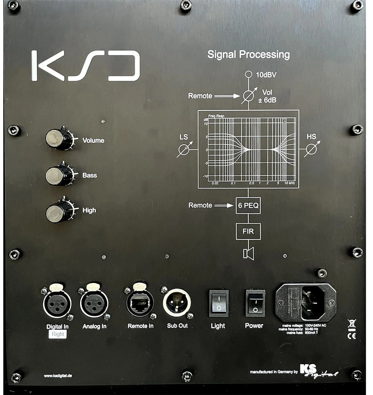 KS Digital C100 Reference cherry Right (obrázek 4)