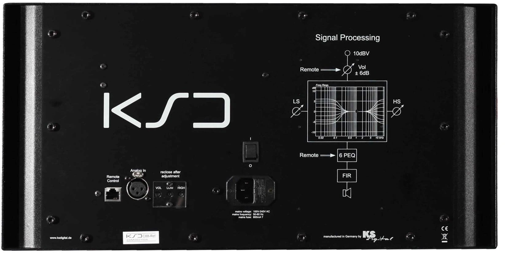 KS Digital C88 Reference cherry Left (obrázek 4)