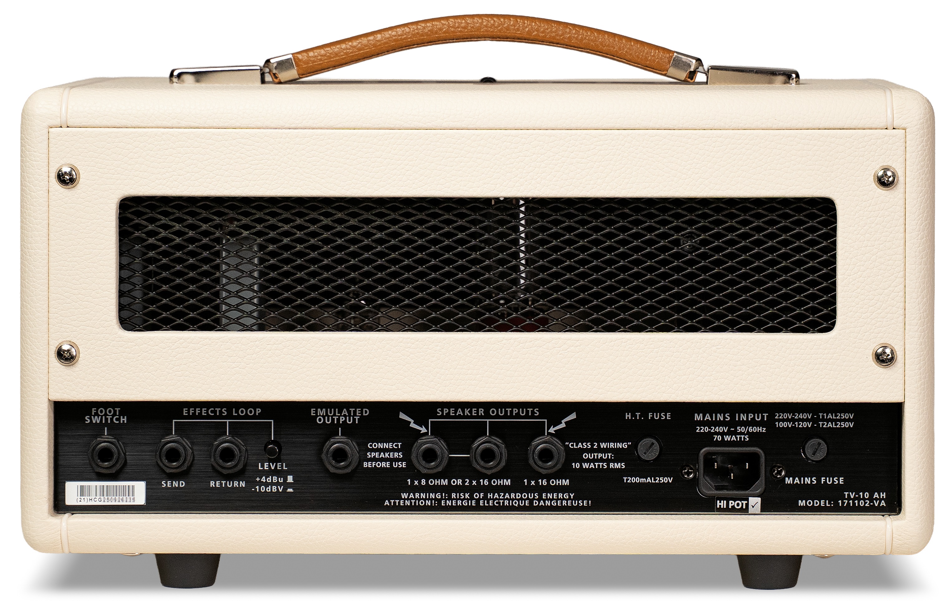 Blackstar TV-10 A 6L6 Head (obrázek 5)