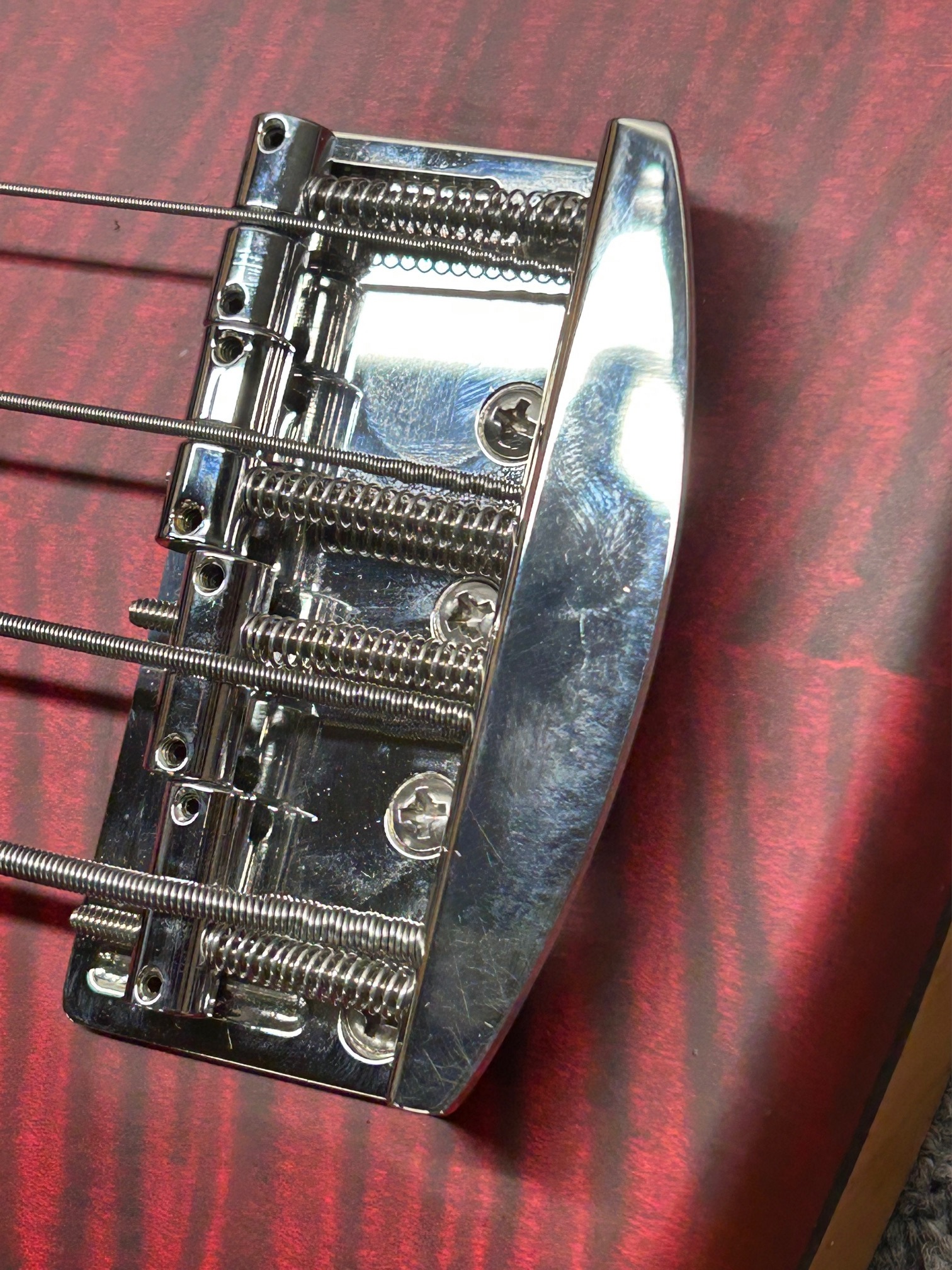 AV Basses AVJ4m Flamed Maple (použité) (obrázek 9)