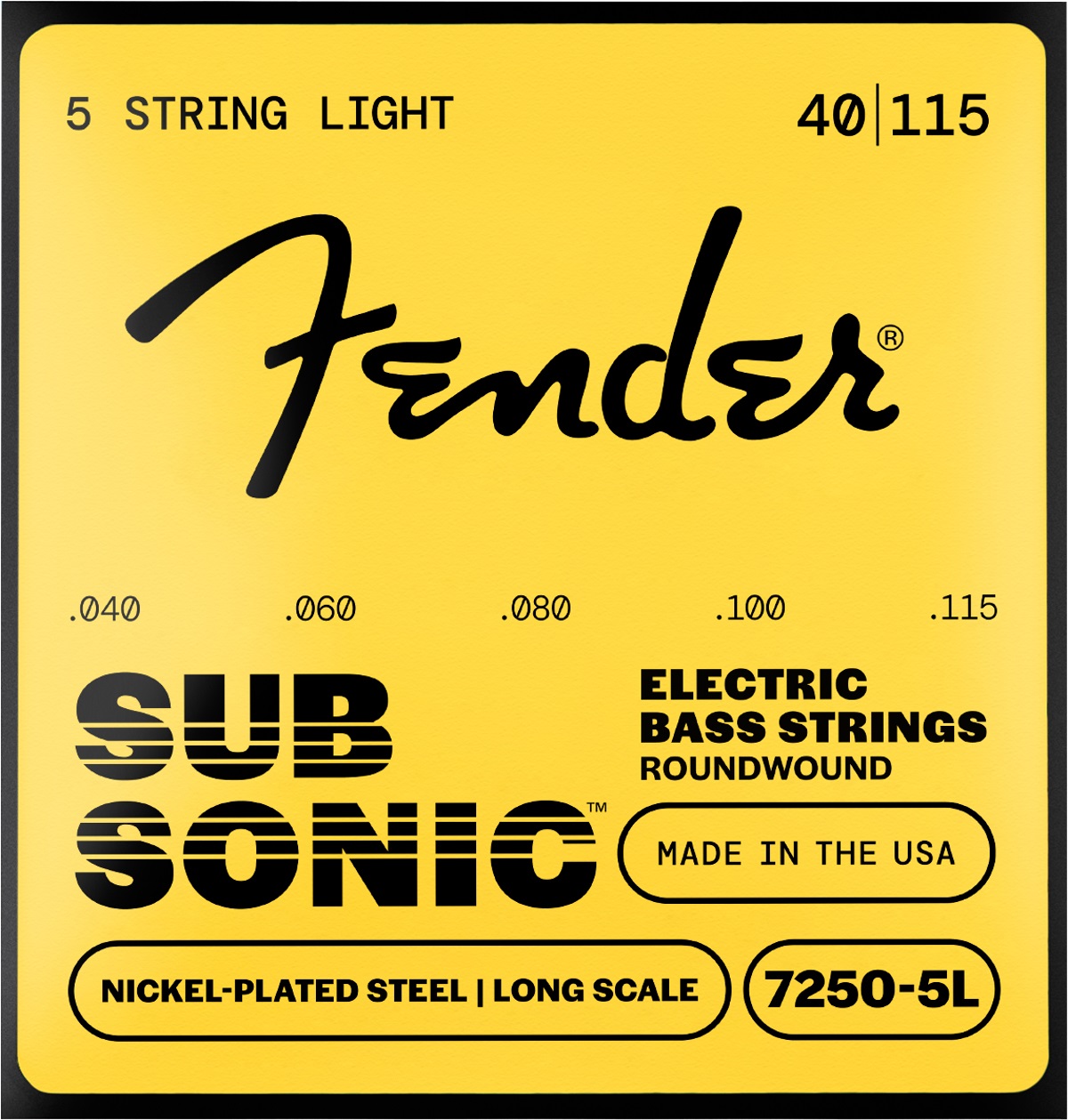 Levně Fender SubSonic 72505L