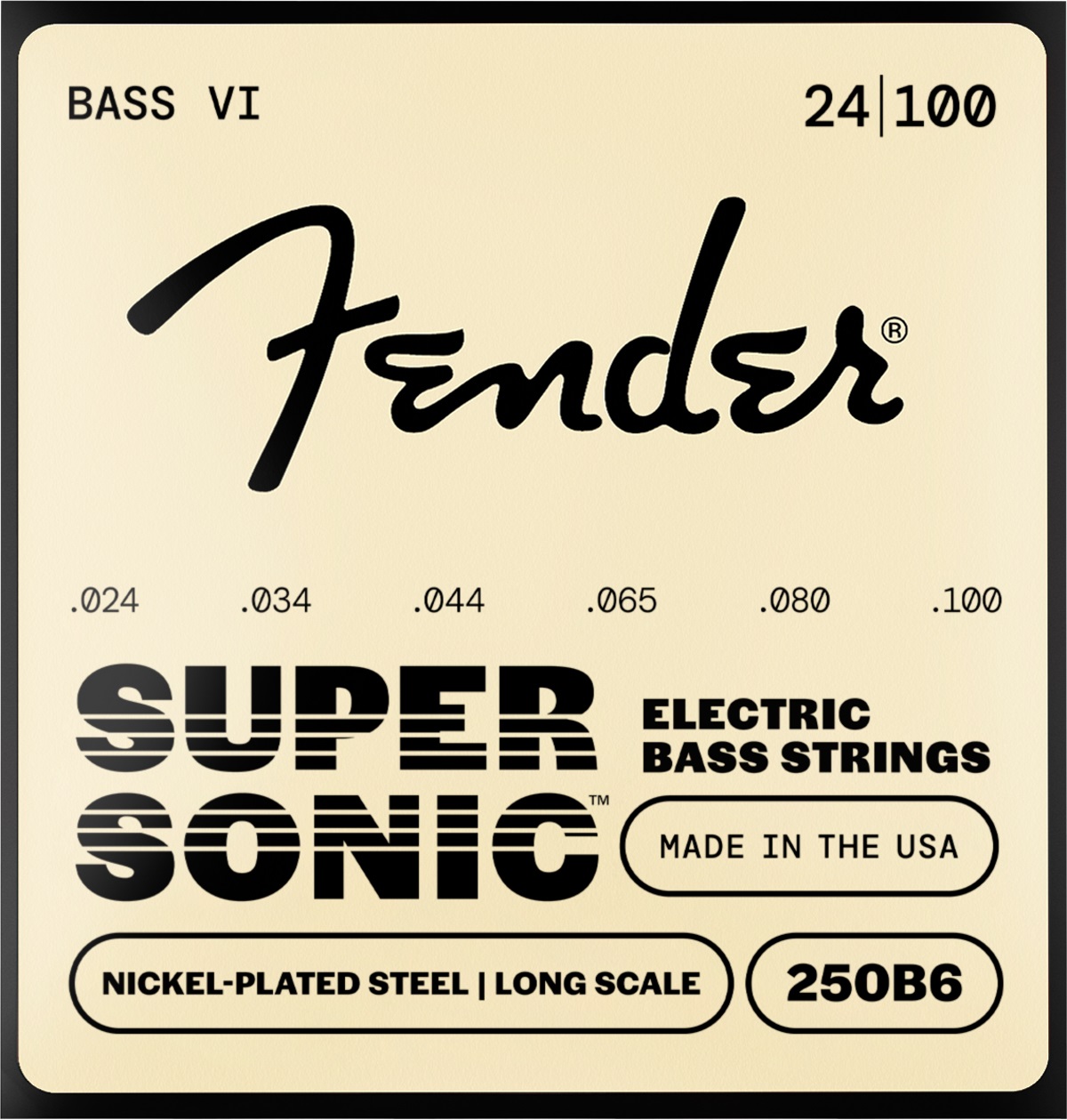 Levně Fender SuperSonic 250B6 Bass VI