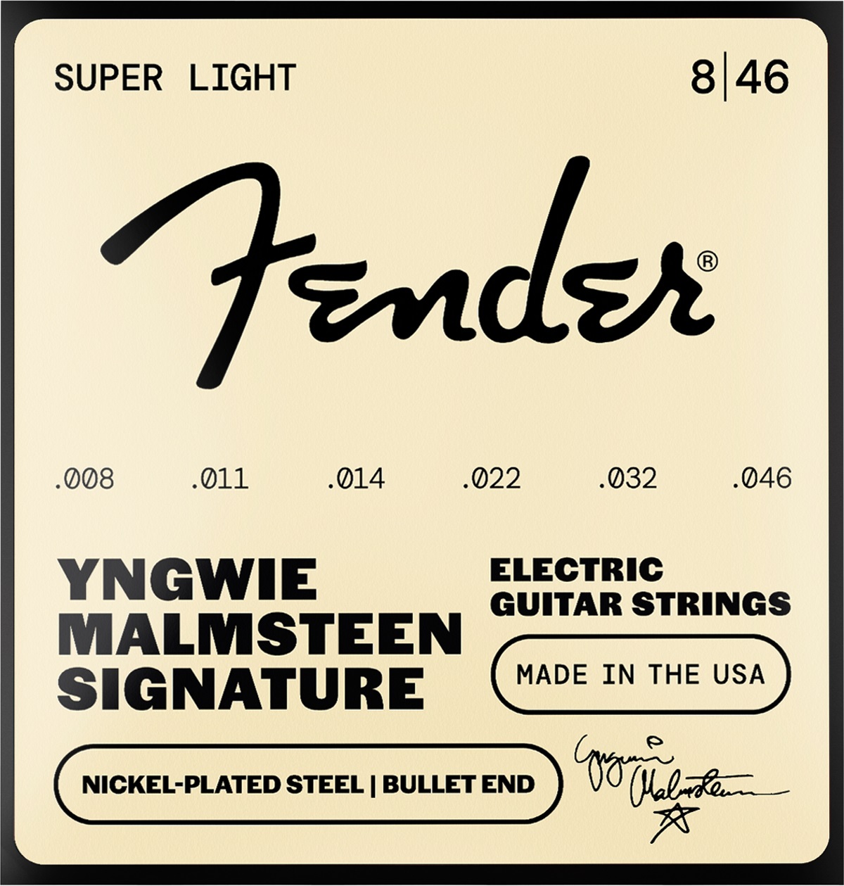 Levně Fender Yngwie Malmsteen Signature Guitar Strings