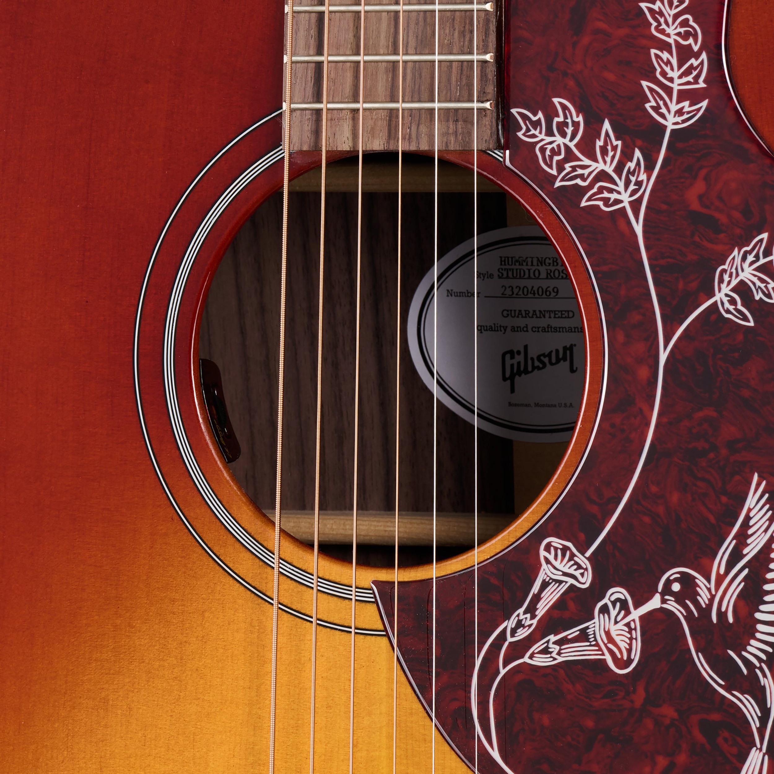 Gibson Hummingbird Studio Rosewood Rosewood Burst (obrázek 4)