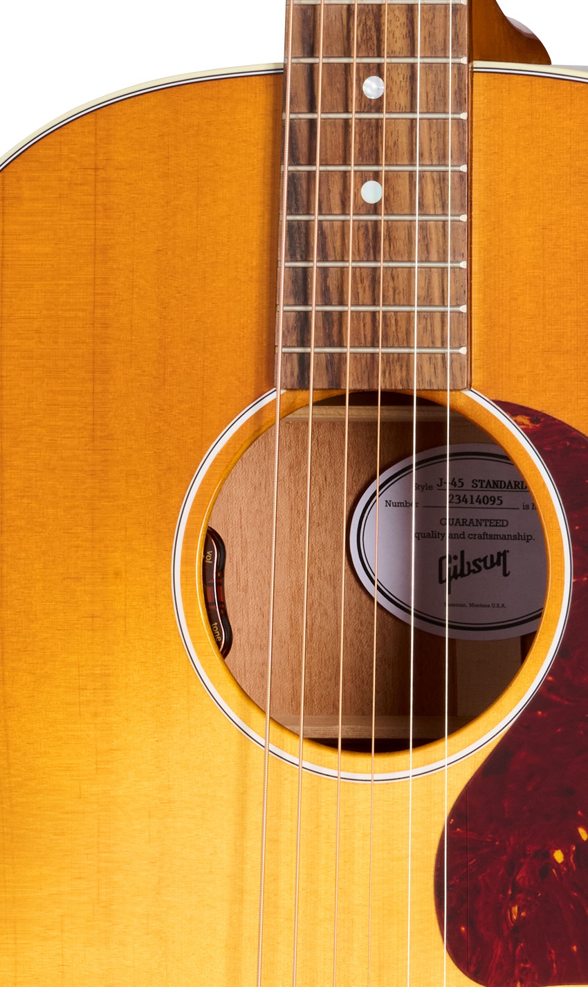 Gibson J-45 Standard Heritage Cherry Sunburst (obrázek 4)