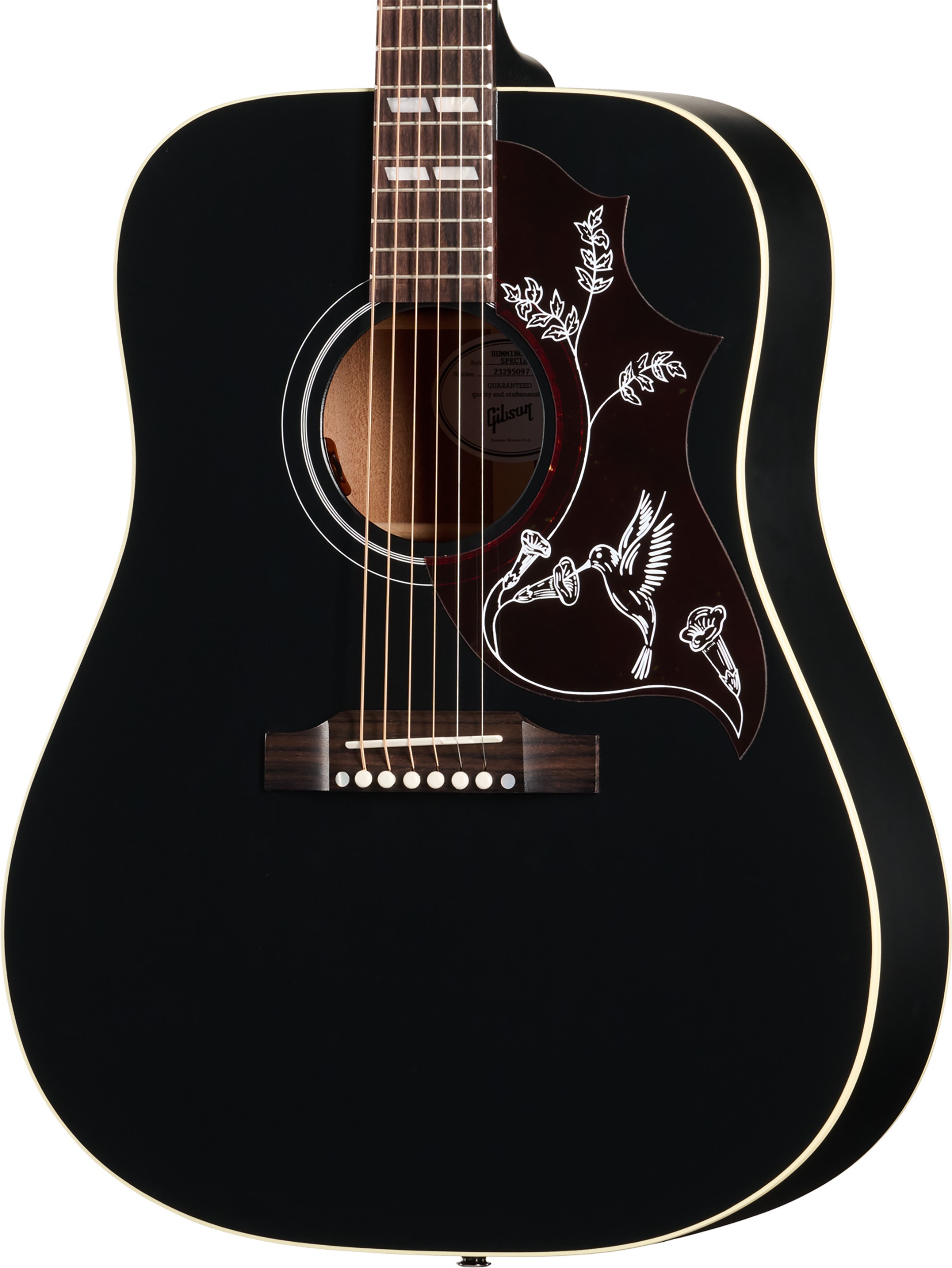 Gibson Hummingbird Special Satin Ebony (obrázek 3)