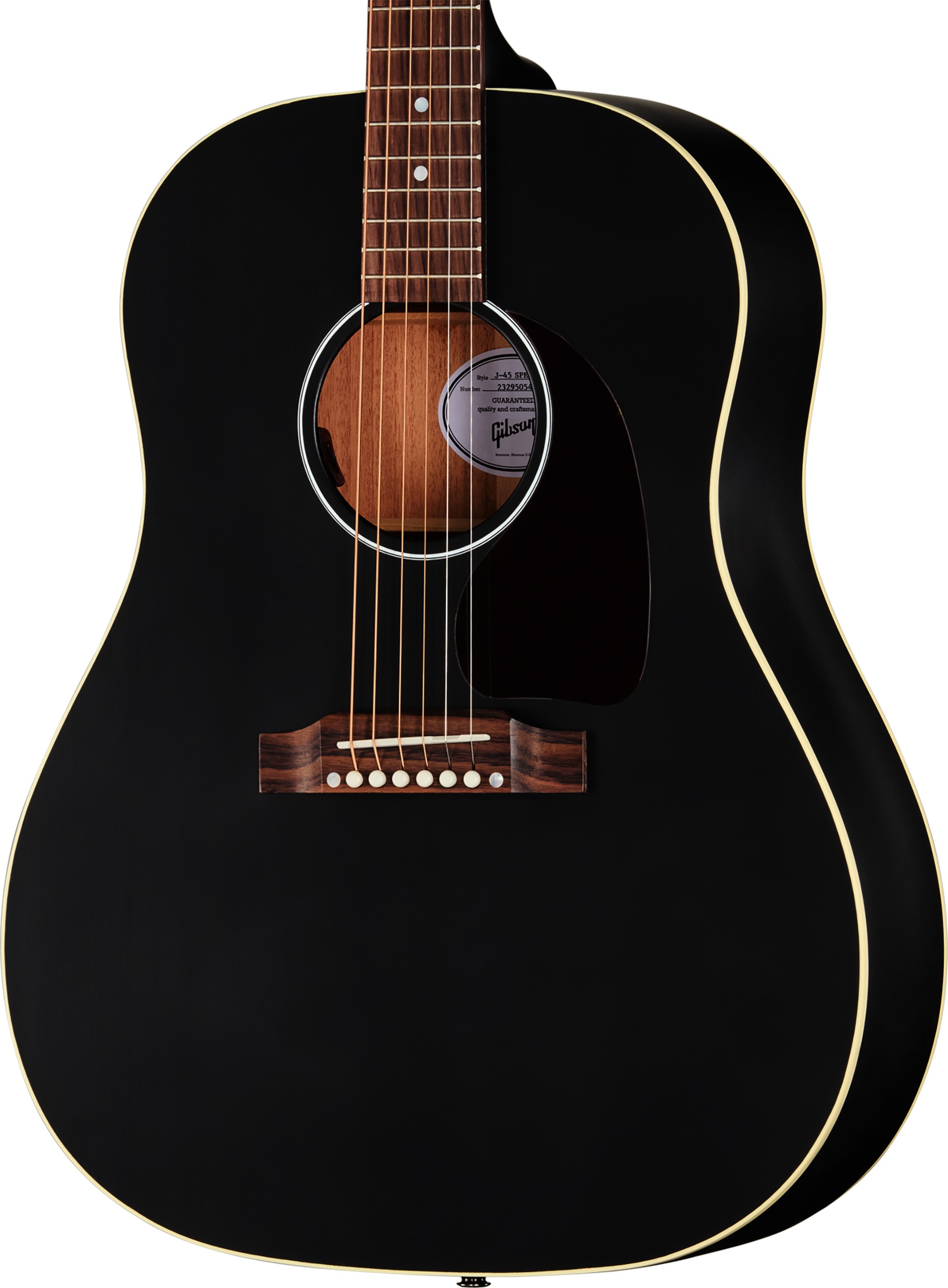 Gibson J-45 Special Satin Ebony (obrázek 3)