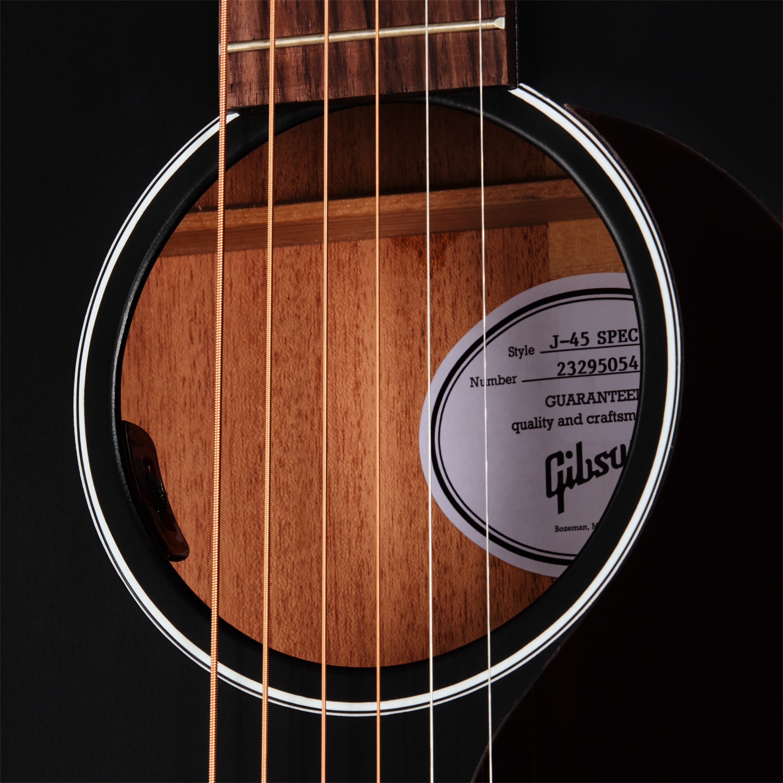 Gibson J-45 Special Satin Ebony (obrázek 4)