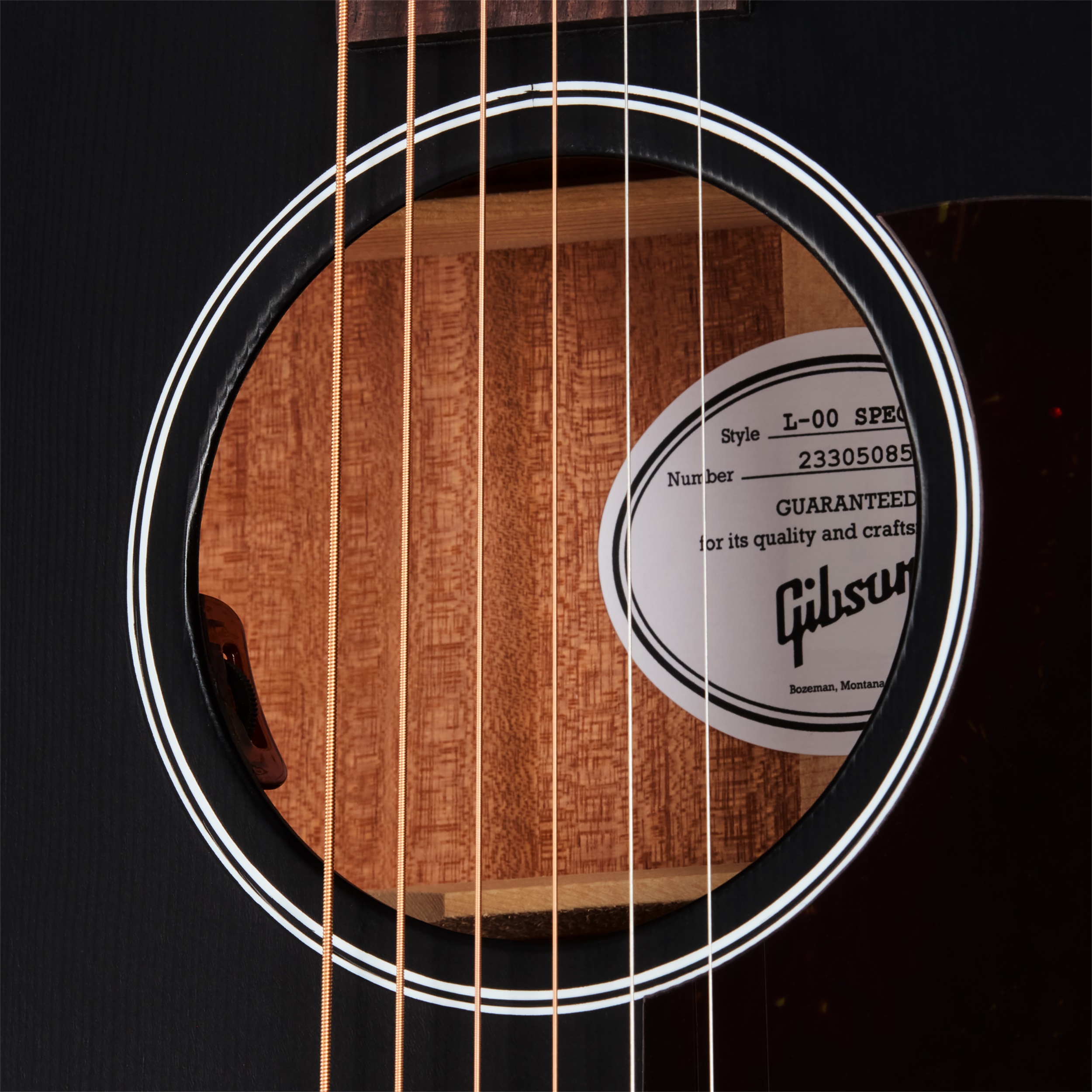 Gibson L-00 Special Satin Ebony (obrázek 4)