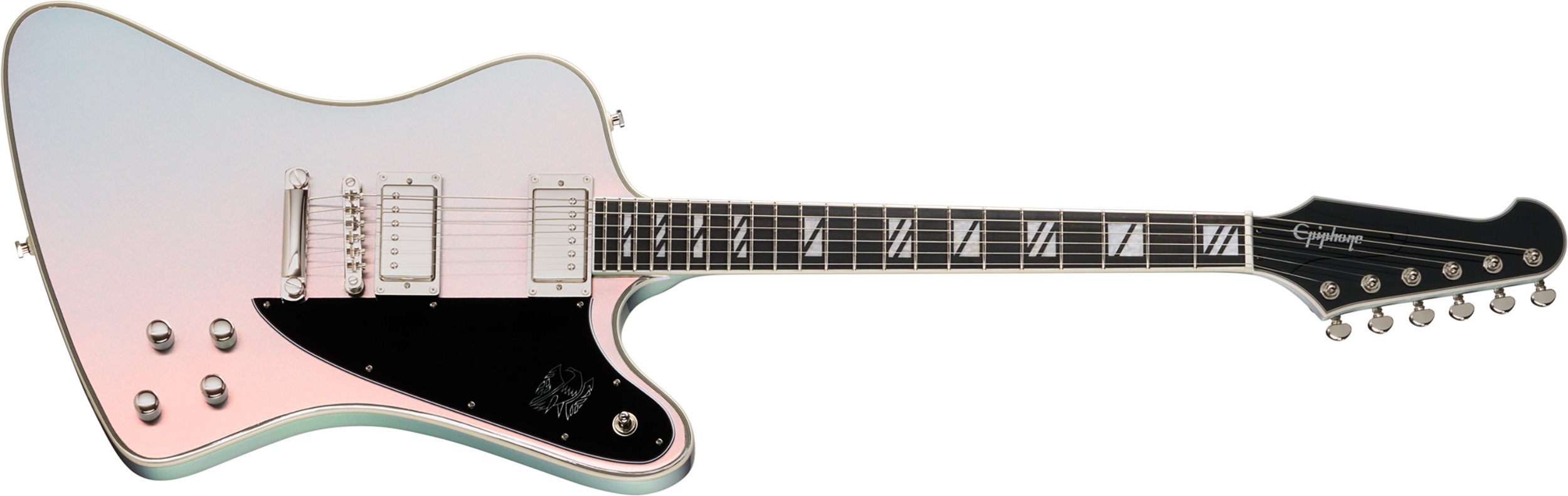 Levně Epiphone Futura Firebird Custom Quicksilver Shift