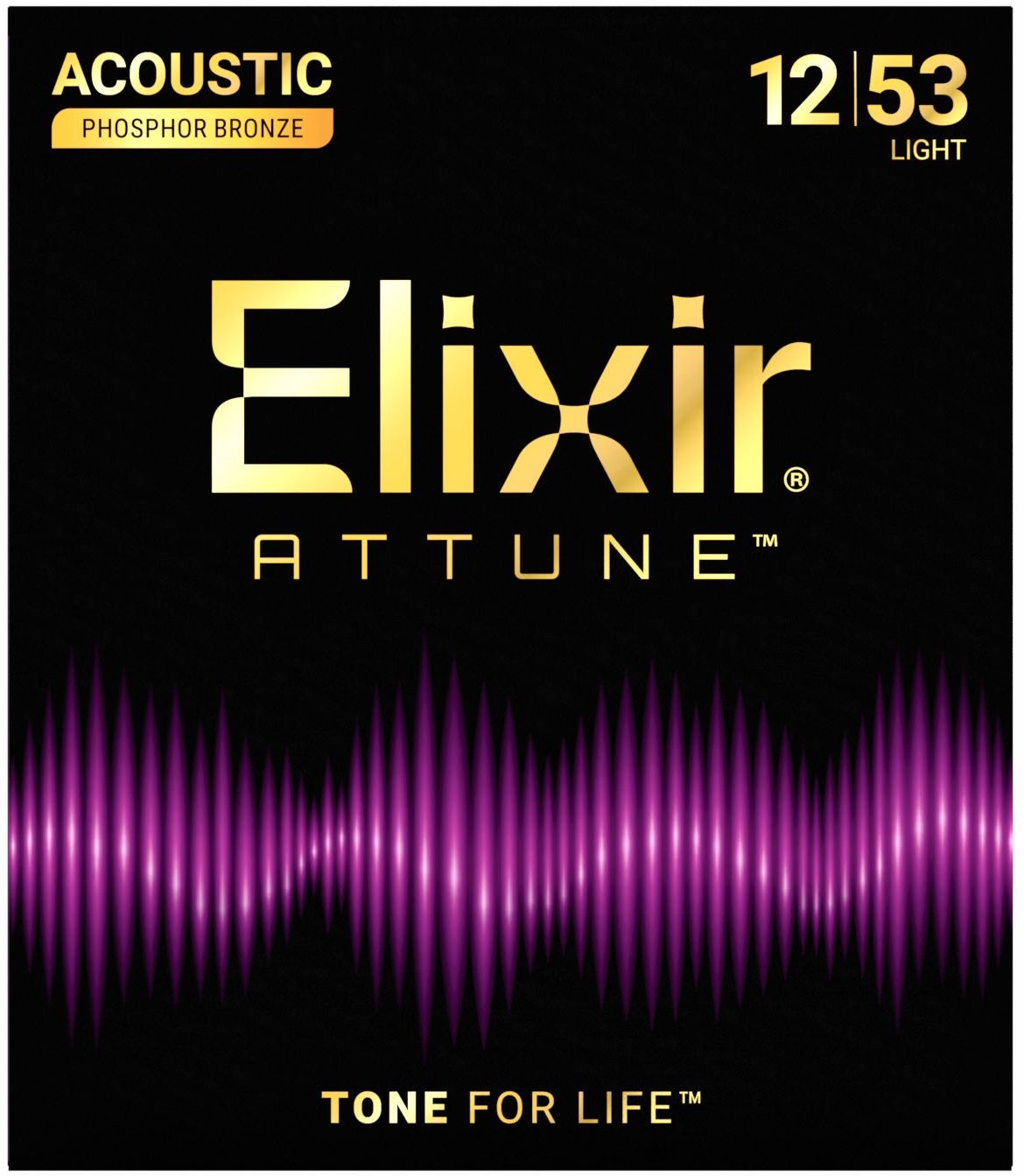 Elixir ATTUNE Phosphore Bronze Light