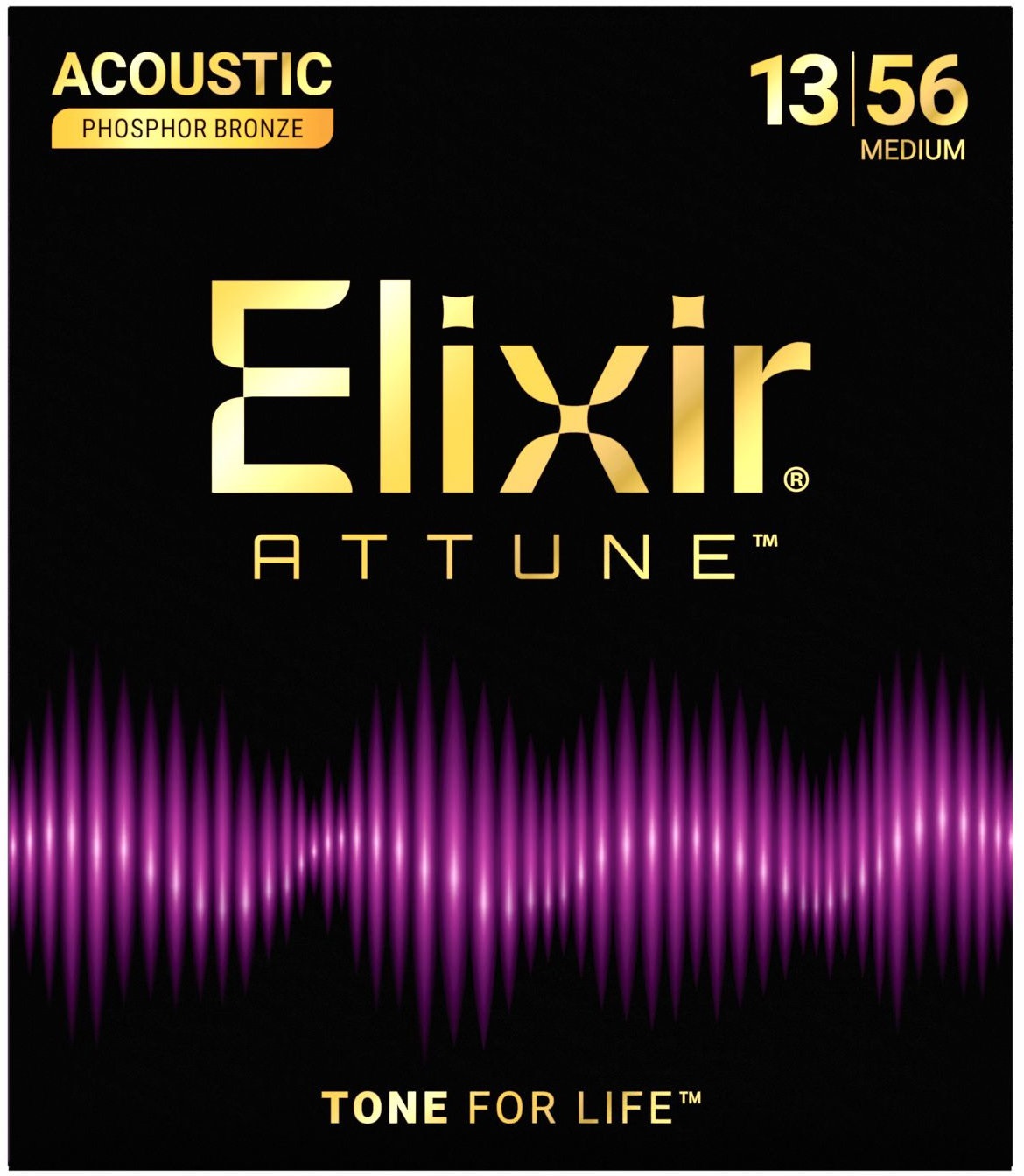 Elixir ATTUNE Phosphore Bronze Medium