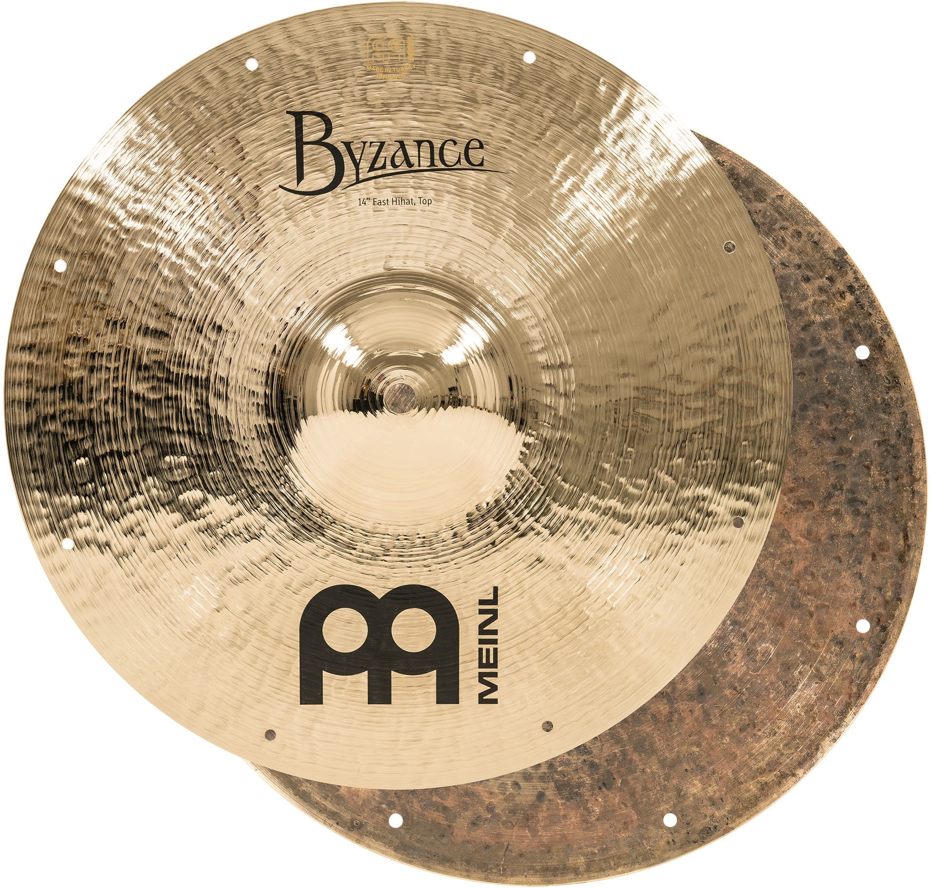 Meinl 14" Byzance Brilliant Fast Hi-hat