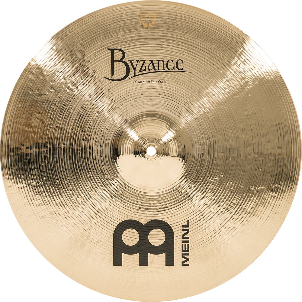 Levně Meinl 17" Byzance Brilliant Medium Thin Crash