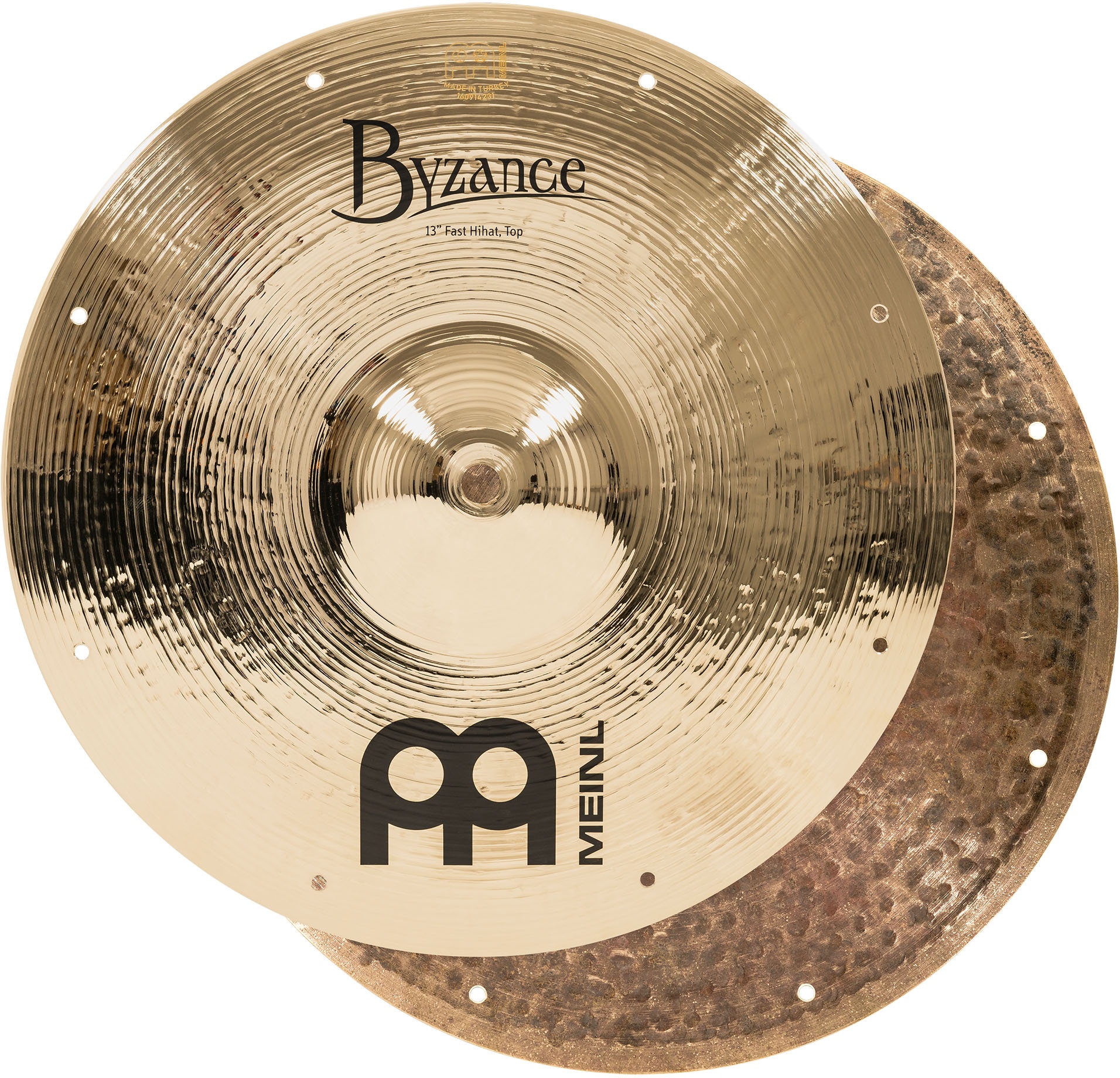 Levně Meinl 13" Byzance Brilliant Fast Hi-hat