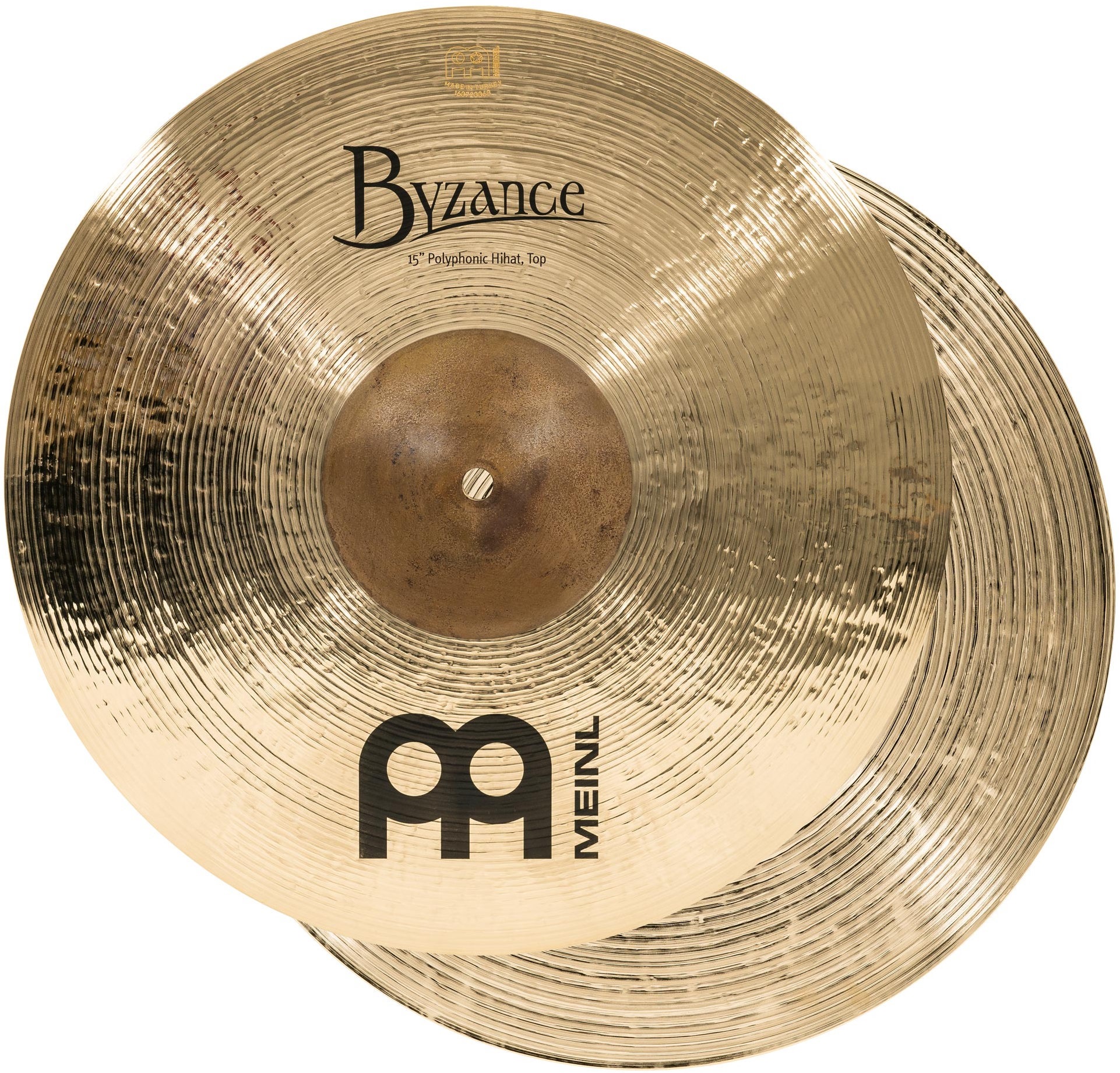 Meinl 15" Byzance Brilliant Hi-hat