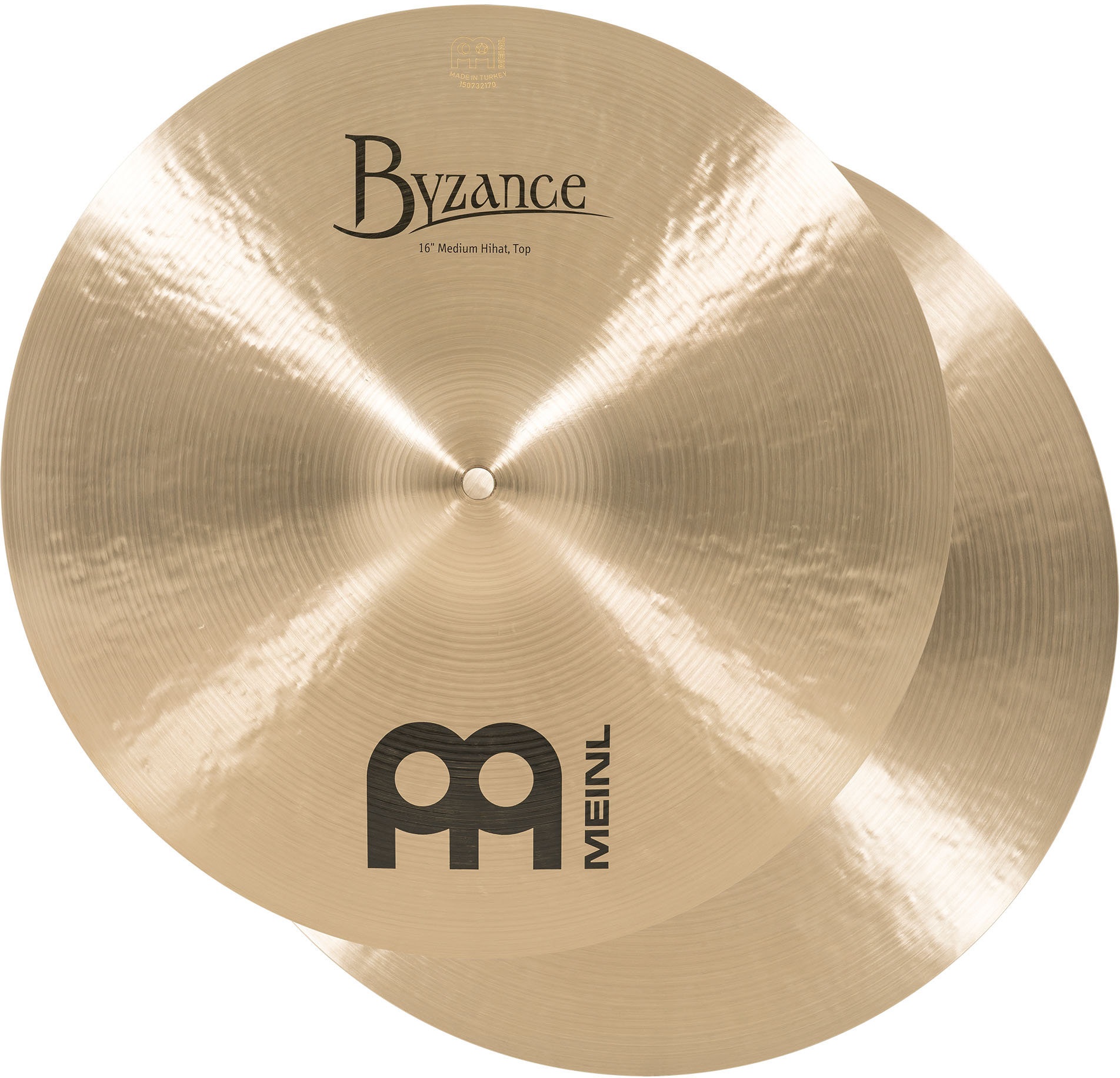 Meinl 16" Byzance Traditional Medium Hi-hat