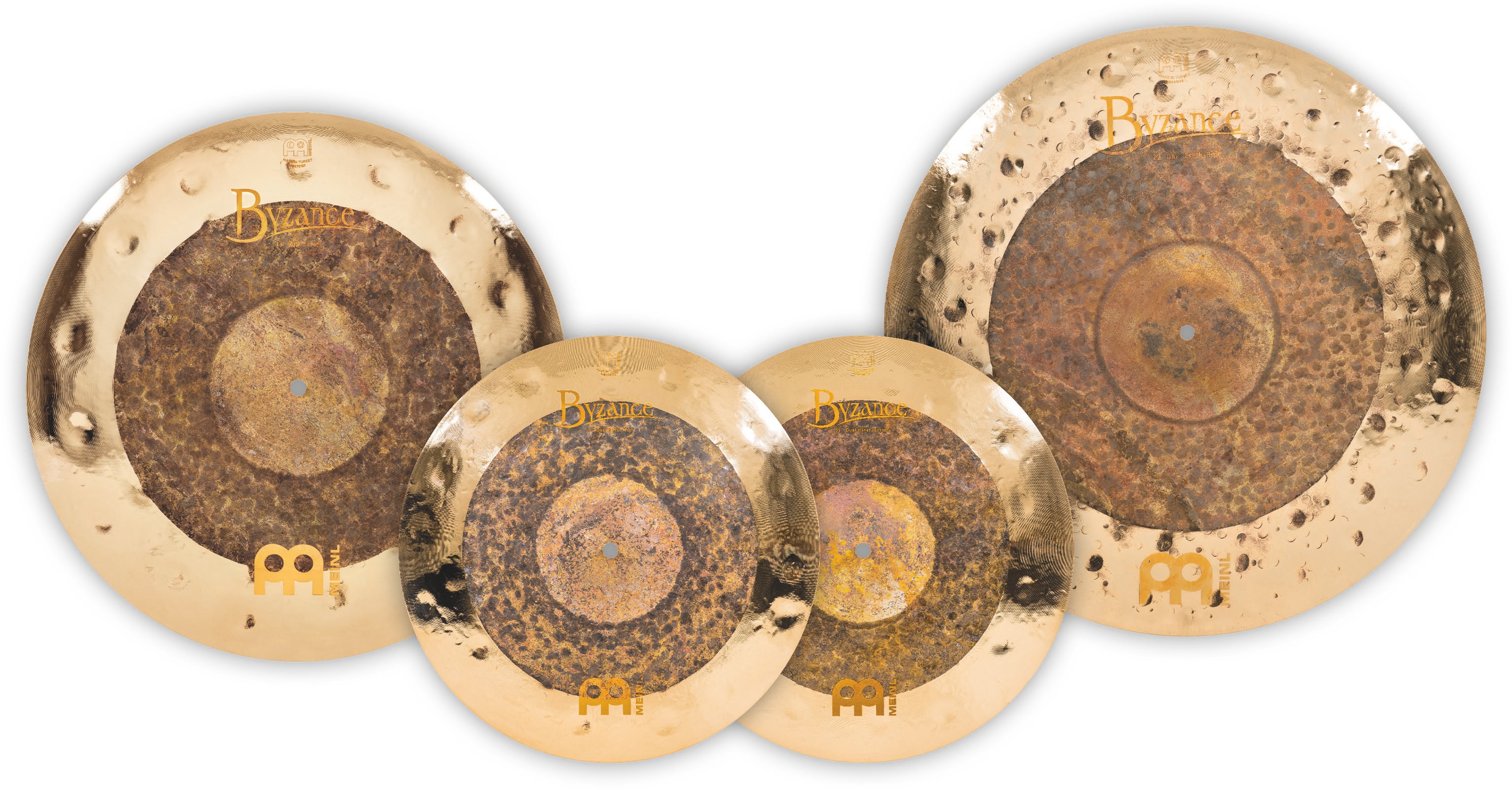 Levně Meinl Byzance 3pcs Dual Complete Cymbal Set