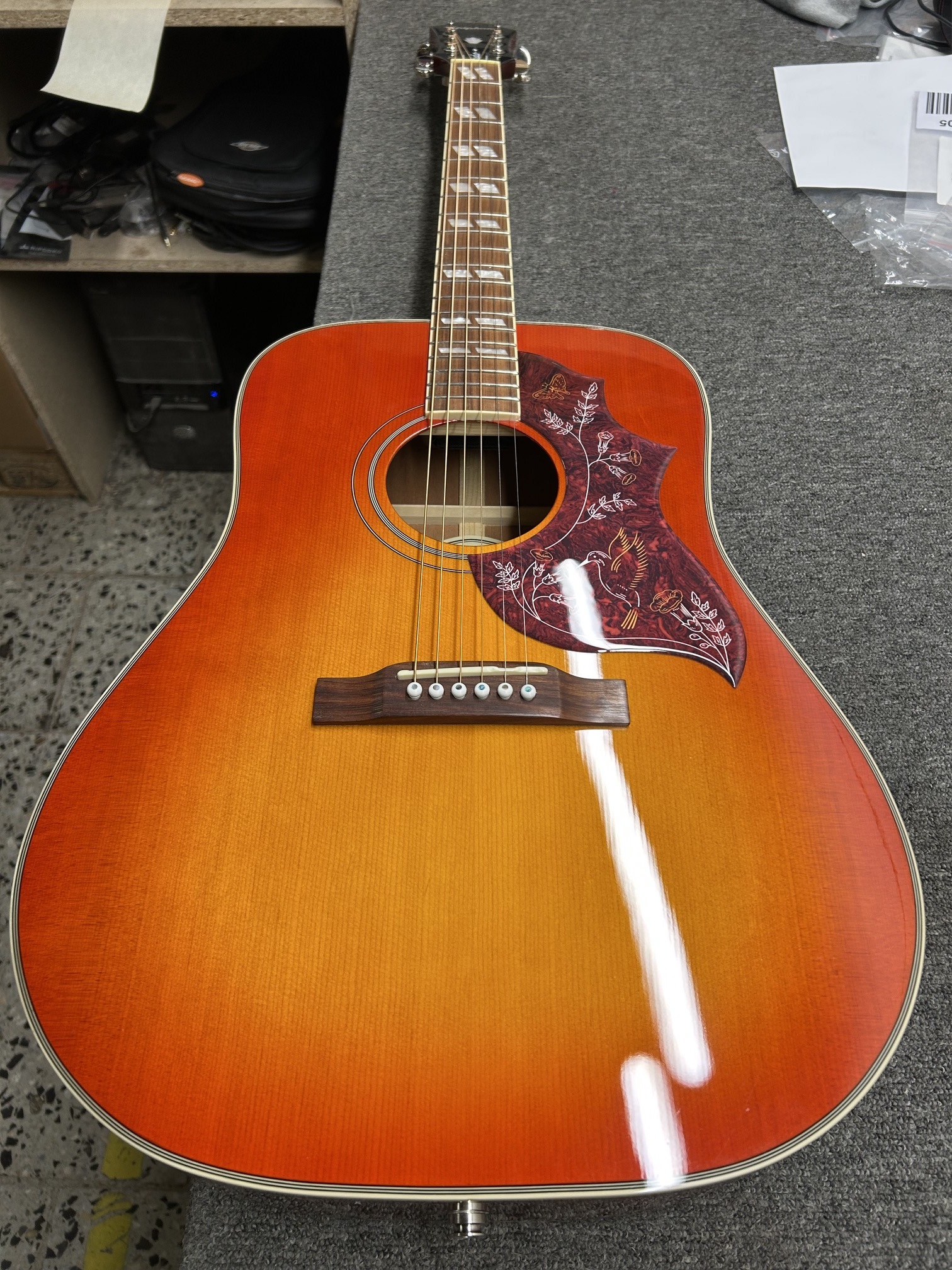 Epiphone Hummingbird Studio Solid Top Fishman Sonitone FC (použité) (obrázek 10)