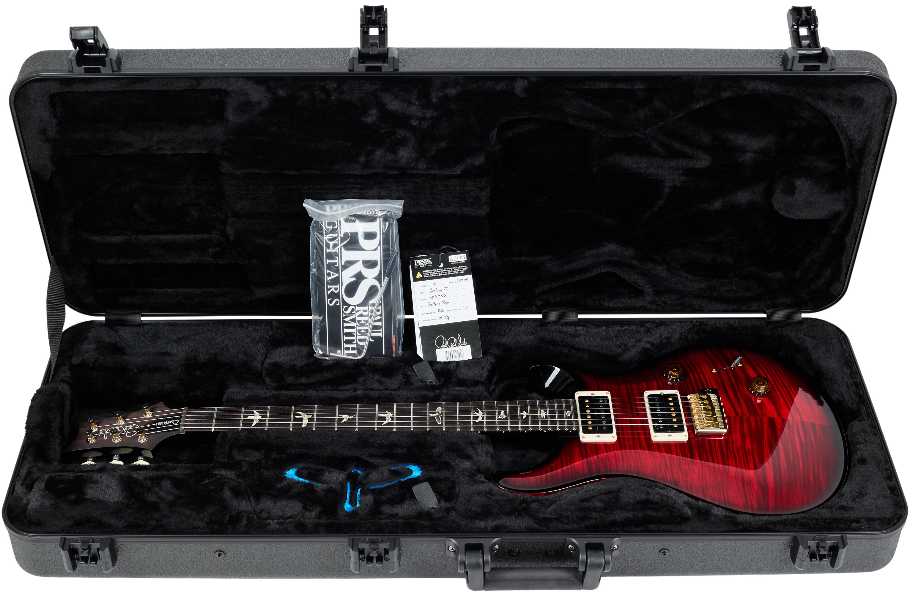 PRS Custom 24 10 Top Fire Smokeburst (obrázek 6)