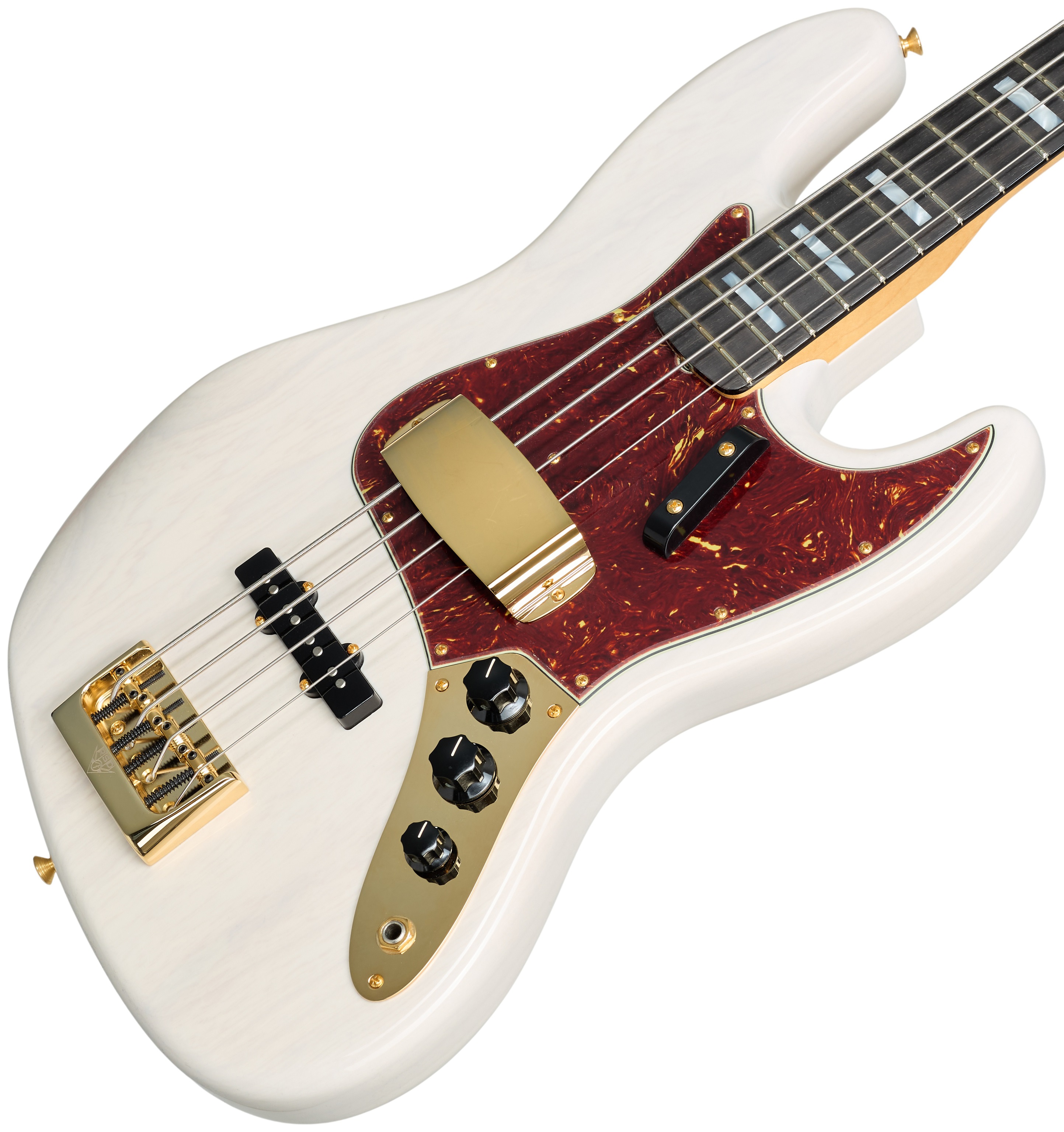 Fender Custom Shop American Custom Jazz Bass EBY NOS White Blonde (obrázek 3)