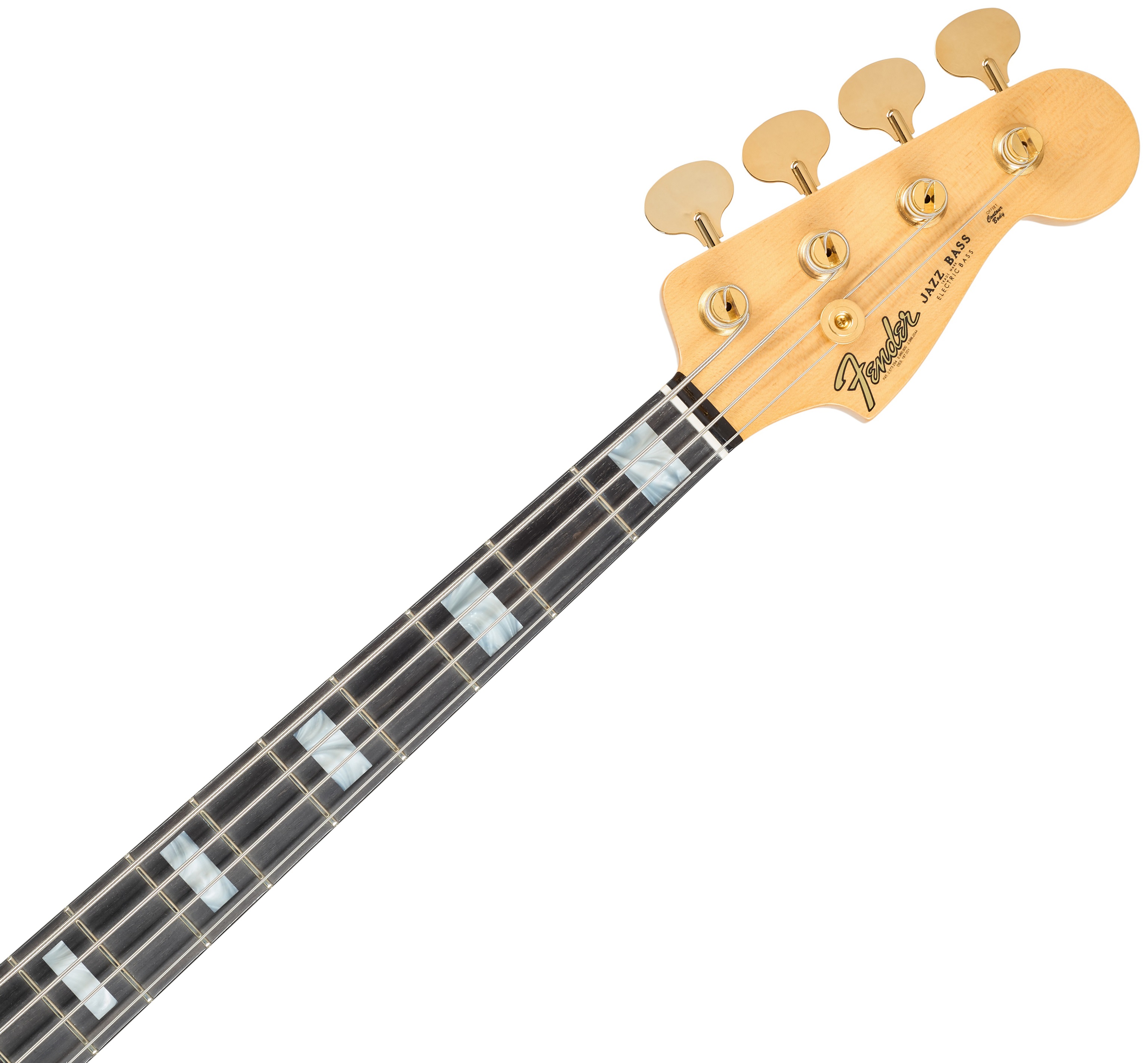Fender Custom Shop American Custom Jazz Bass EBY NOS White Blonde (obrázek 4)