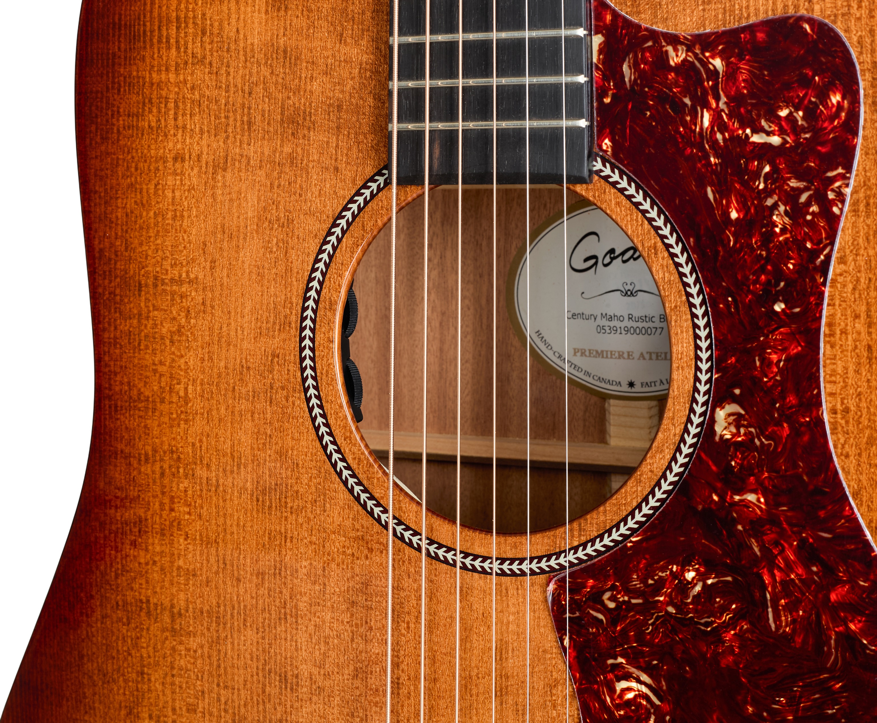 Godin Century Maho Rustic Burst EQ (obrázek 4)