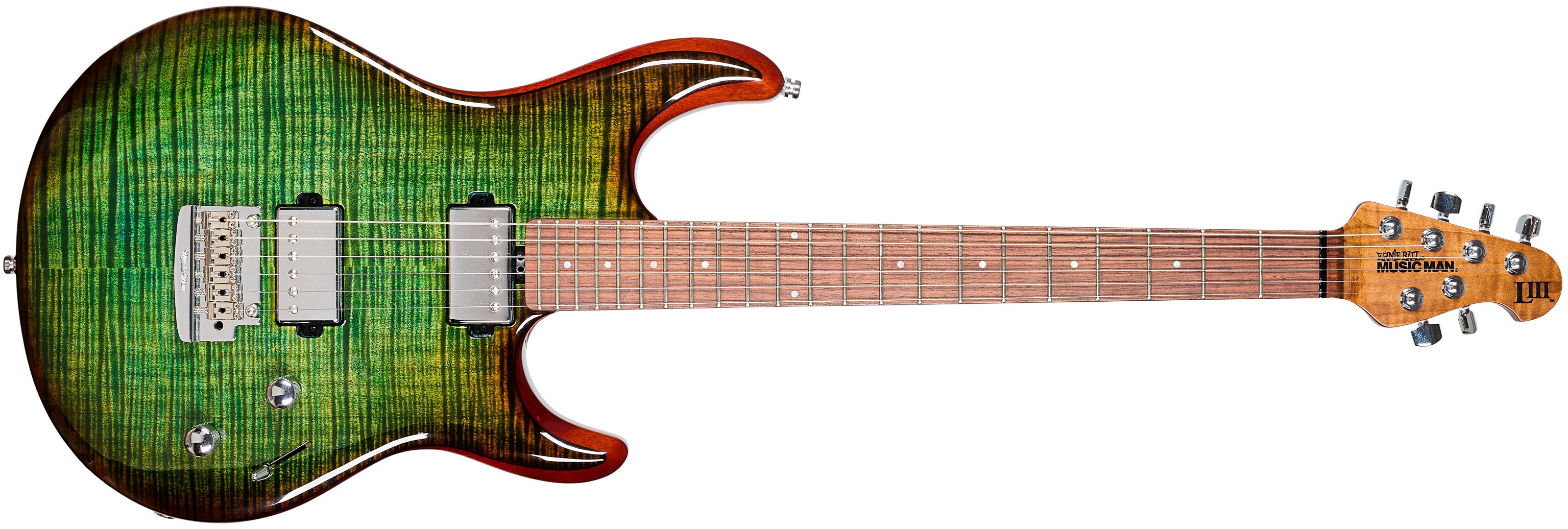 Music Man 2023 Luke III HH Flame Maple Top