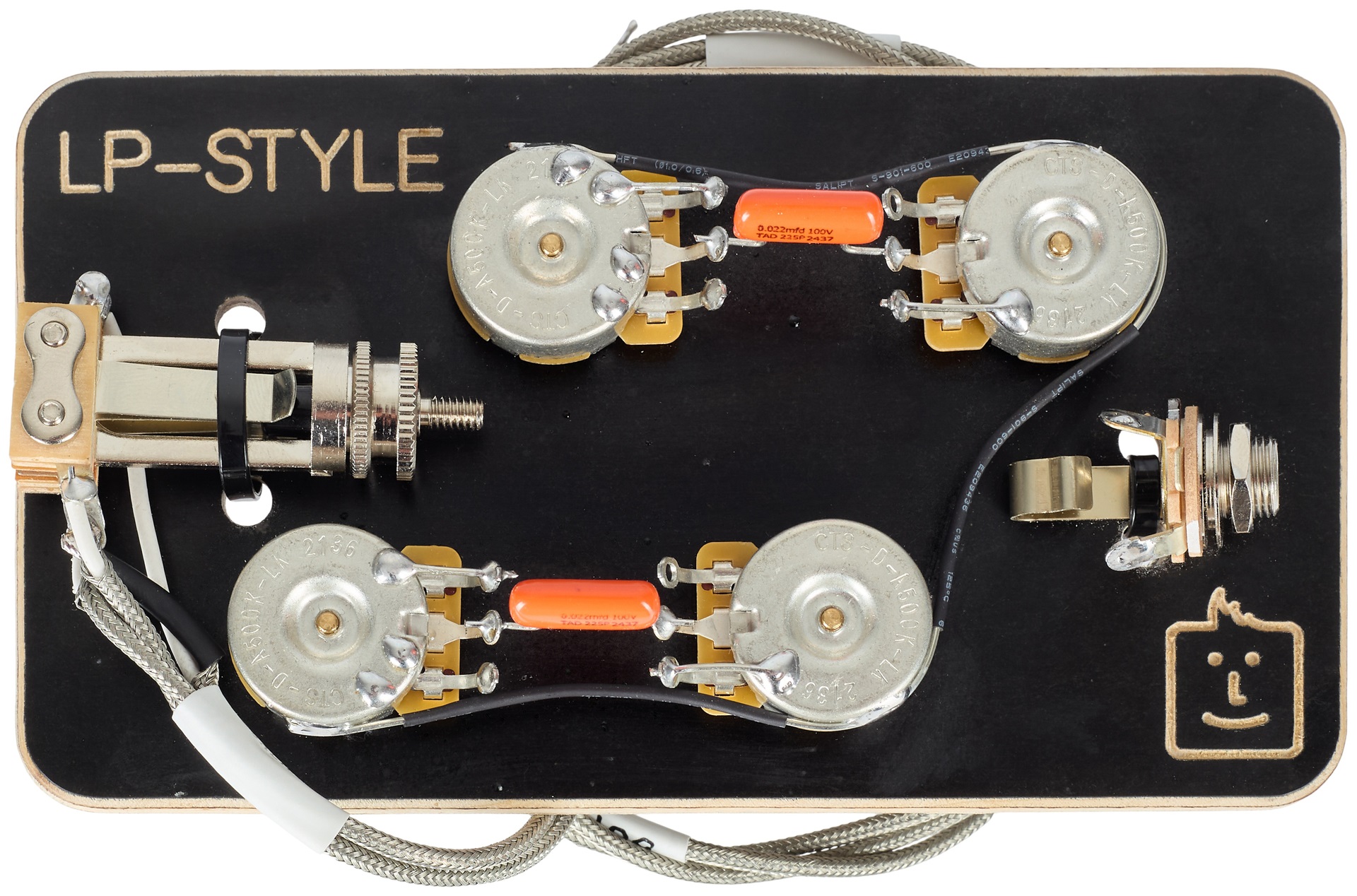 Tube Amp Doctor Pre-wired Harness LP-Style Guitar Longshaft
