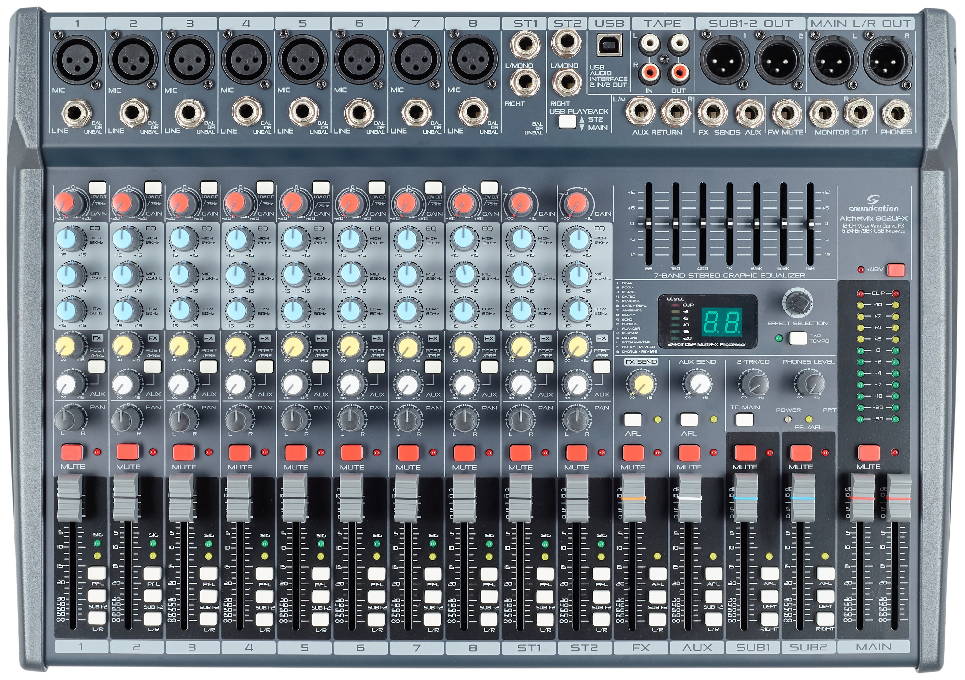 Soundsation ALCHEMIX 802UFX