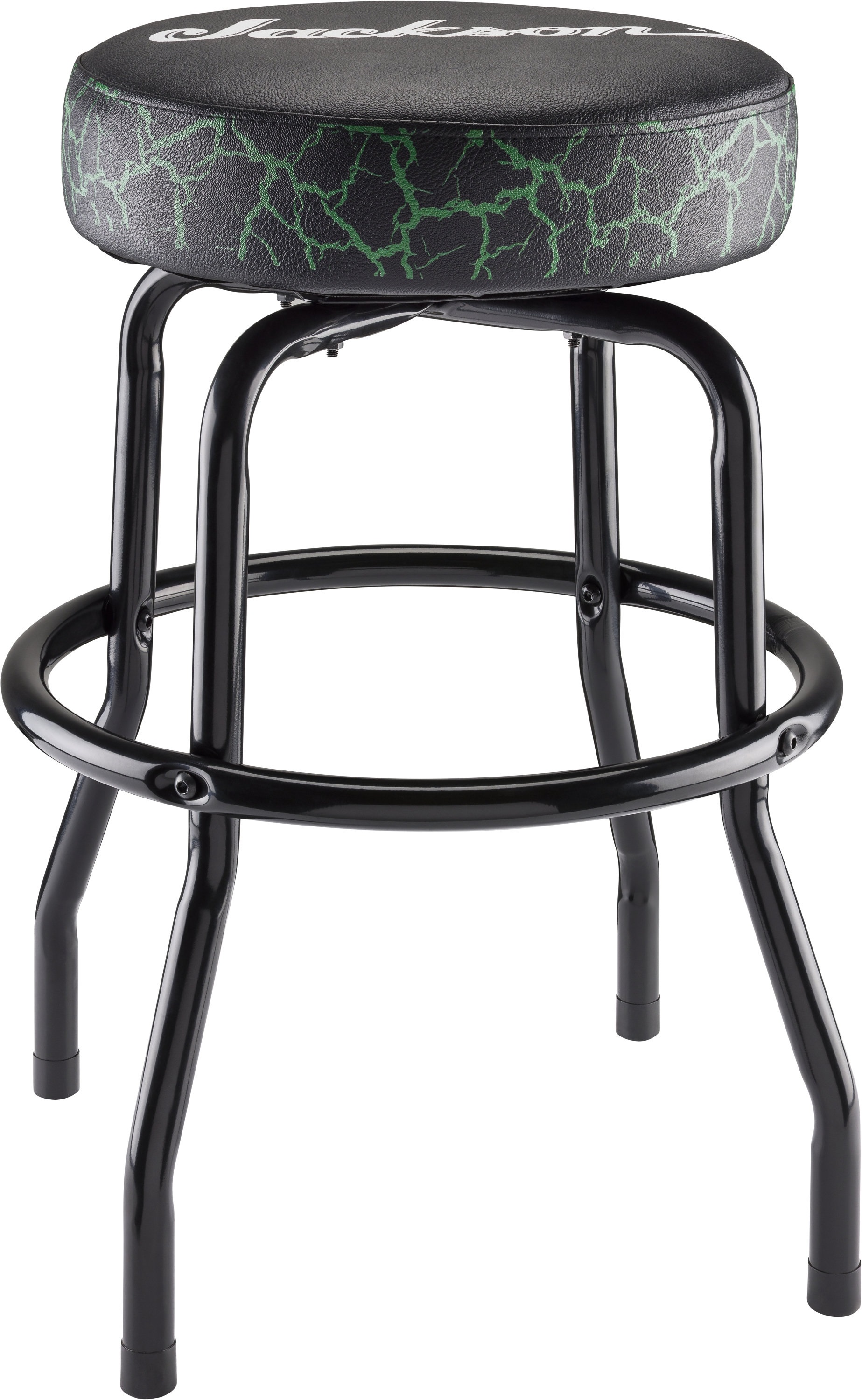 Jackson Barstool Green Crackle