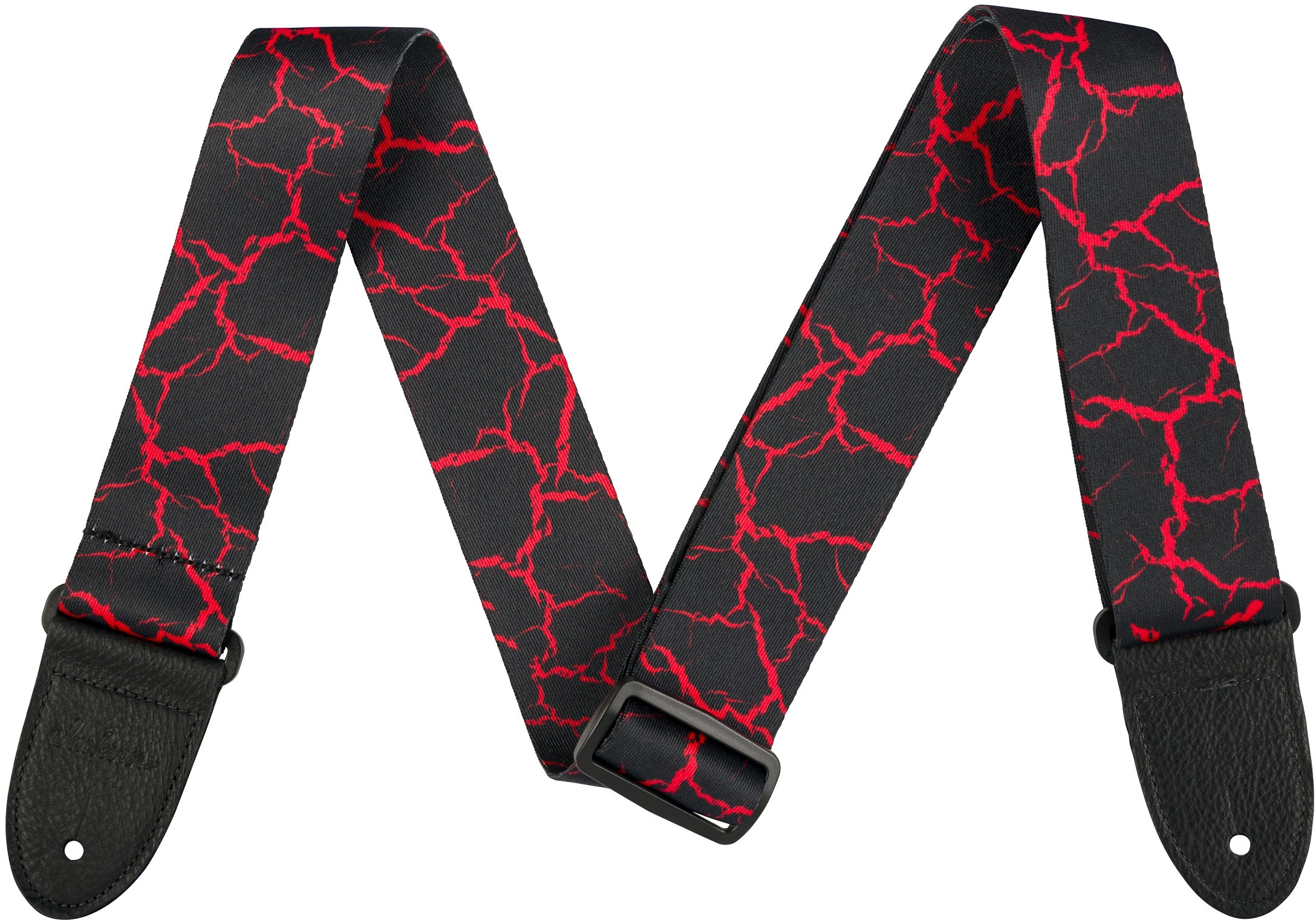Jackson Poly Strap Red Crackle