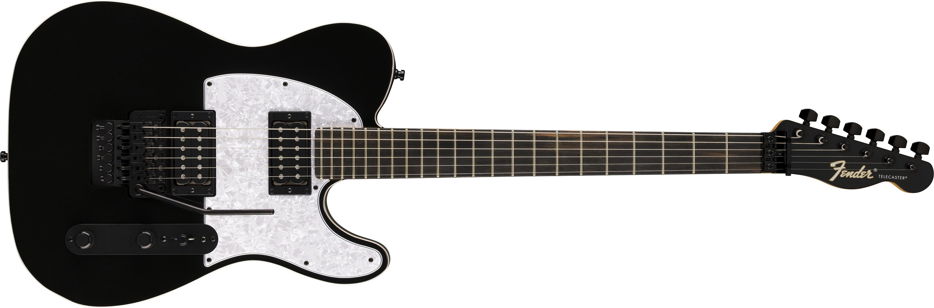 Levně Fender LE Player Fusion Telecaster HH FR EB BLK