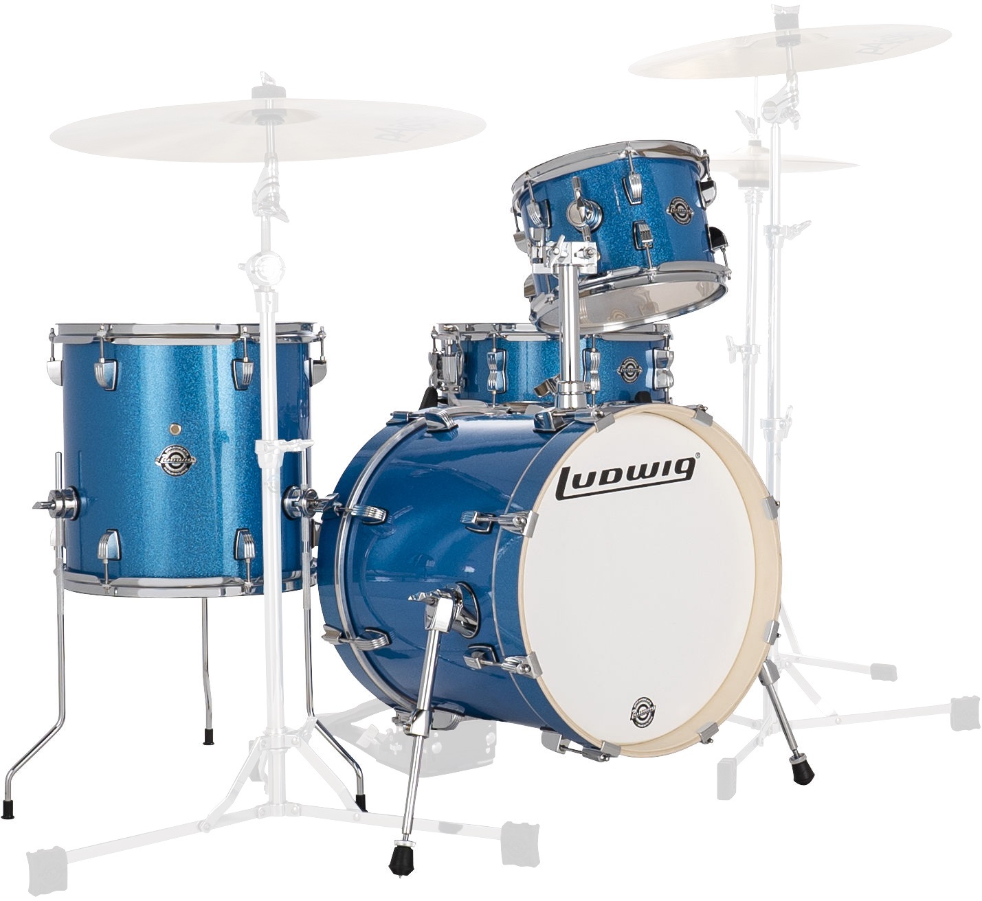Levně Ludwig Breakbeats Blue Sparkle