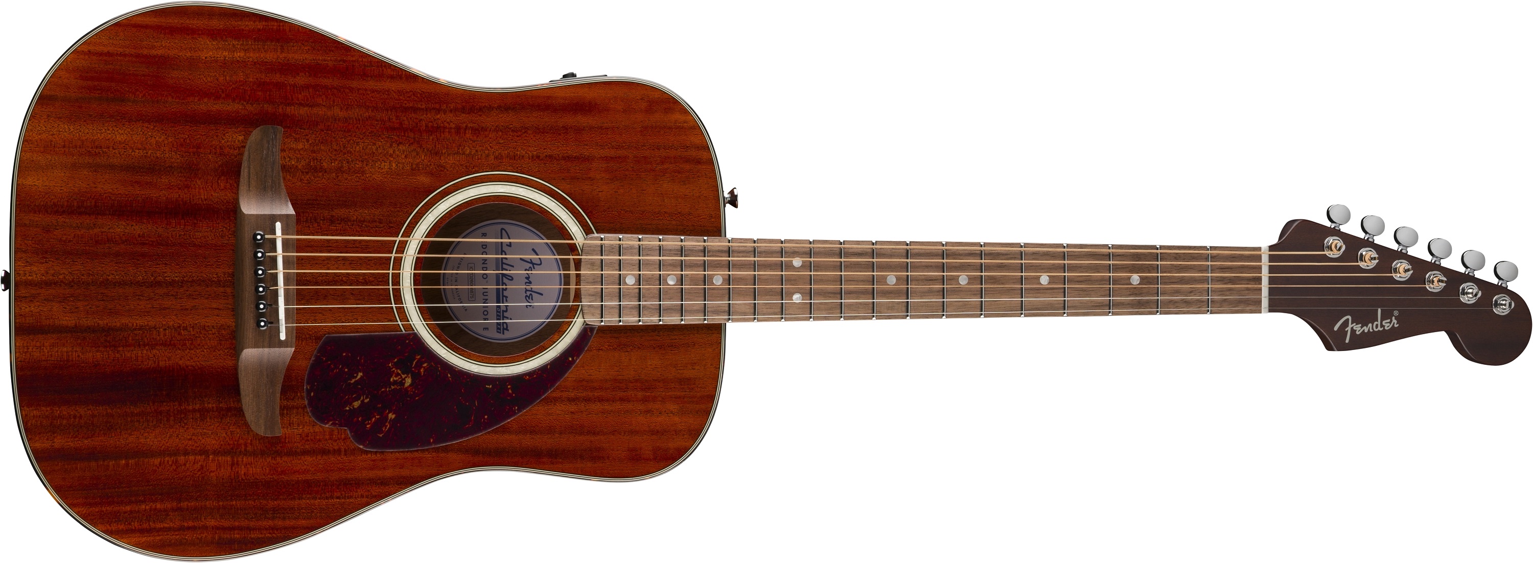 Levně Fender California Deluxe Redondo Jr. E NAT MAH