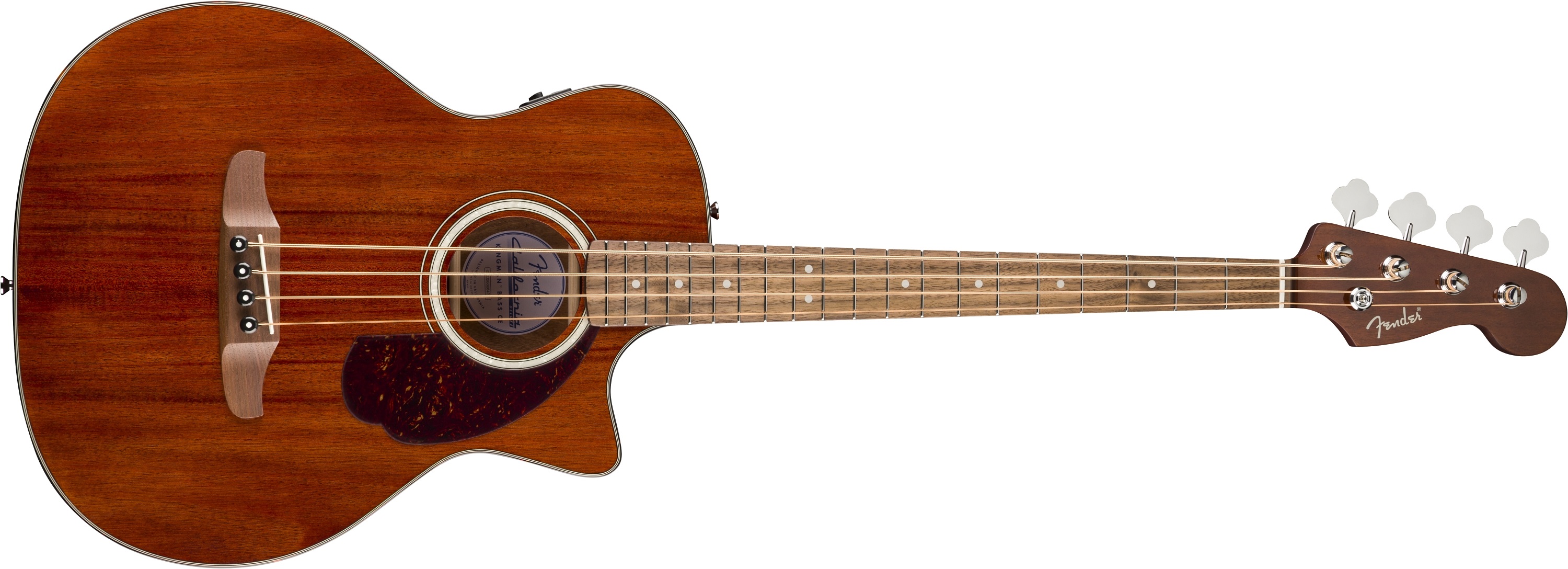 Levně Fender California Deluxe Kingman Bass CE NAT MAH