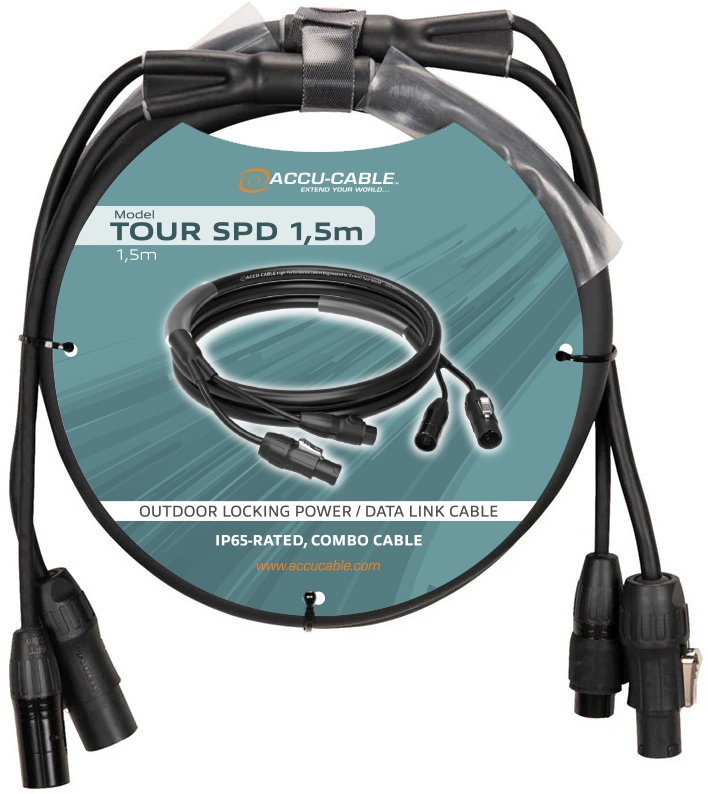Accu cable Tour SPD 1,5m