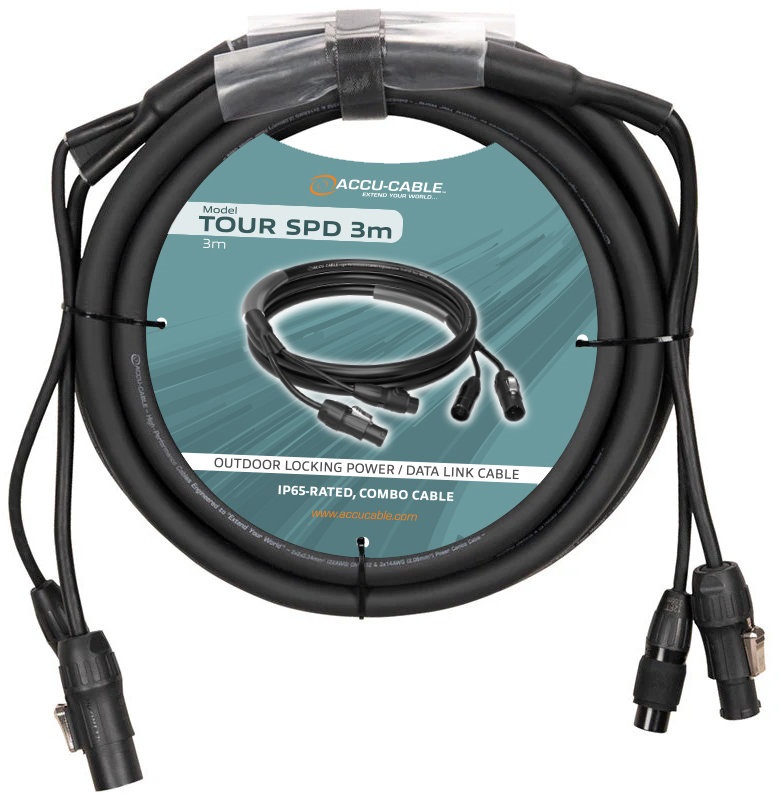 Levně Accu cable Tour SPD 3m