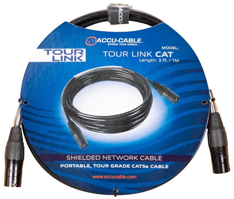Levně Accu cable Tour Link CAT 1m