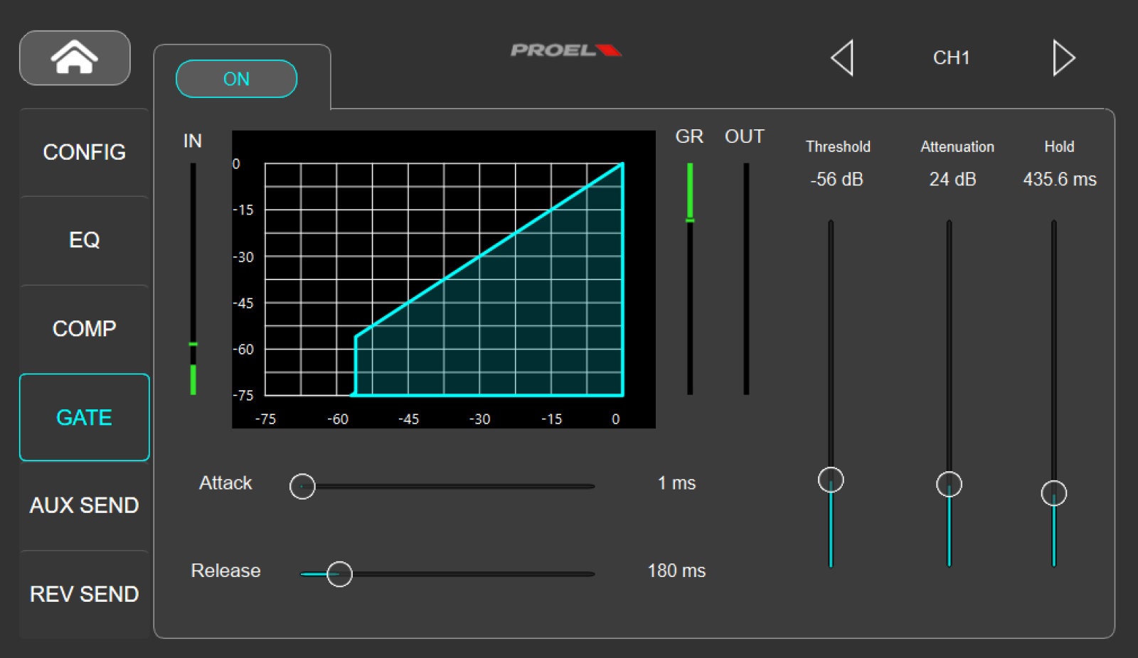 Proel DIGIPAD8 (obrázek 10)
