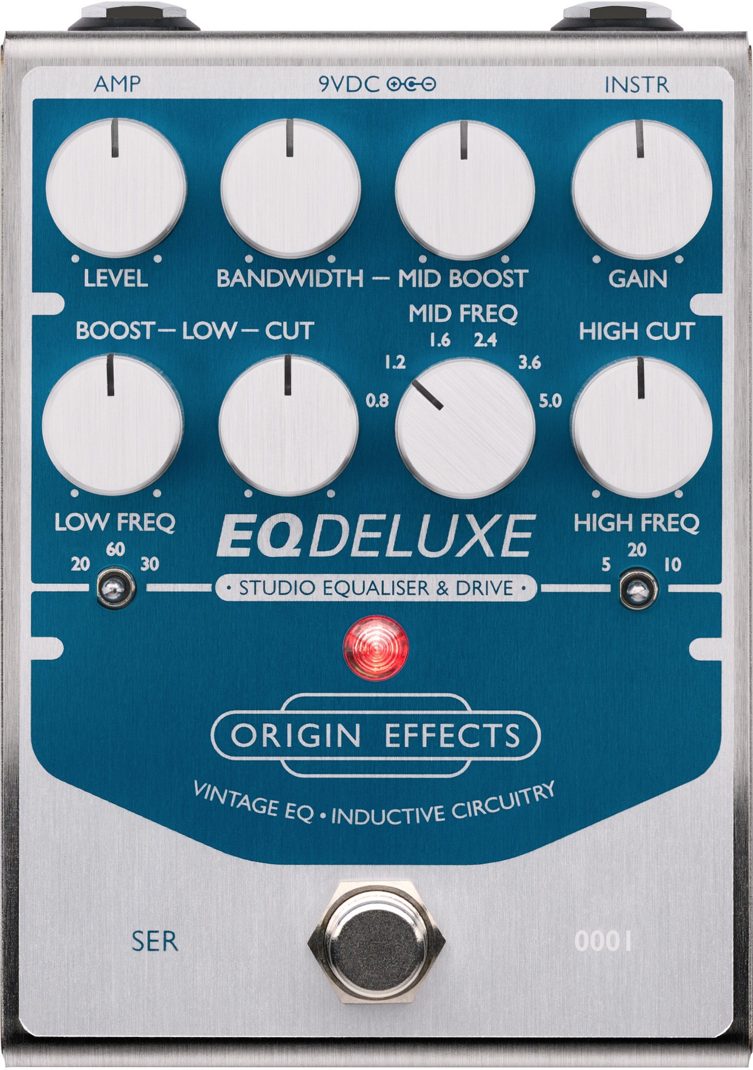 Origin Effects EQ Deluxe Studio Equaliser & Drive