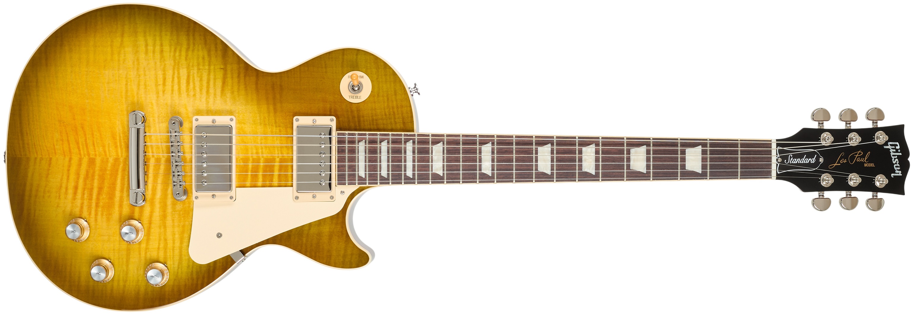 Gibson Les Paul Standard 60s AAA Figured Top Aged Green Lemon Fade