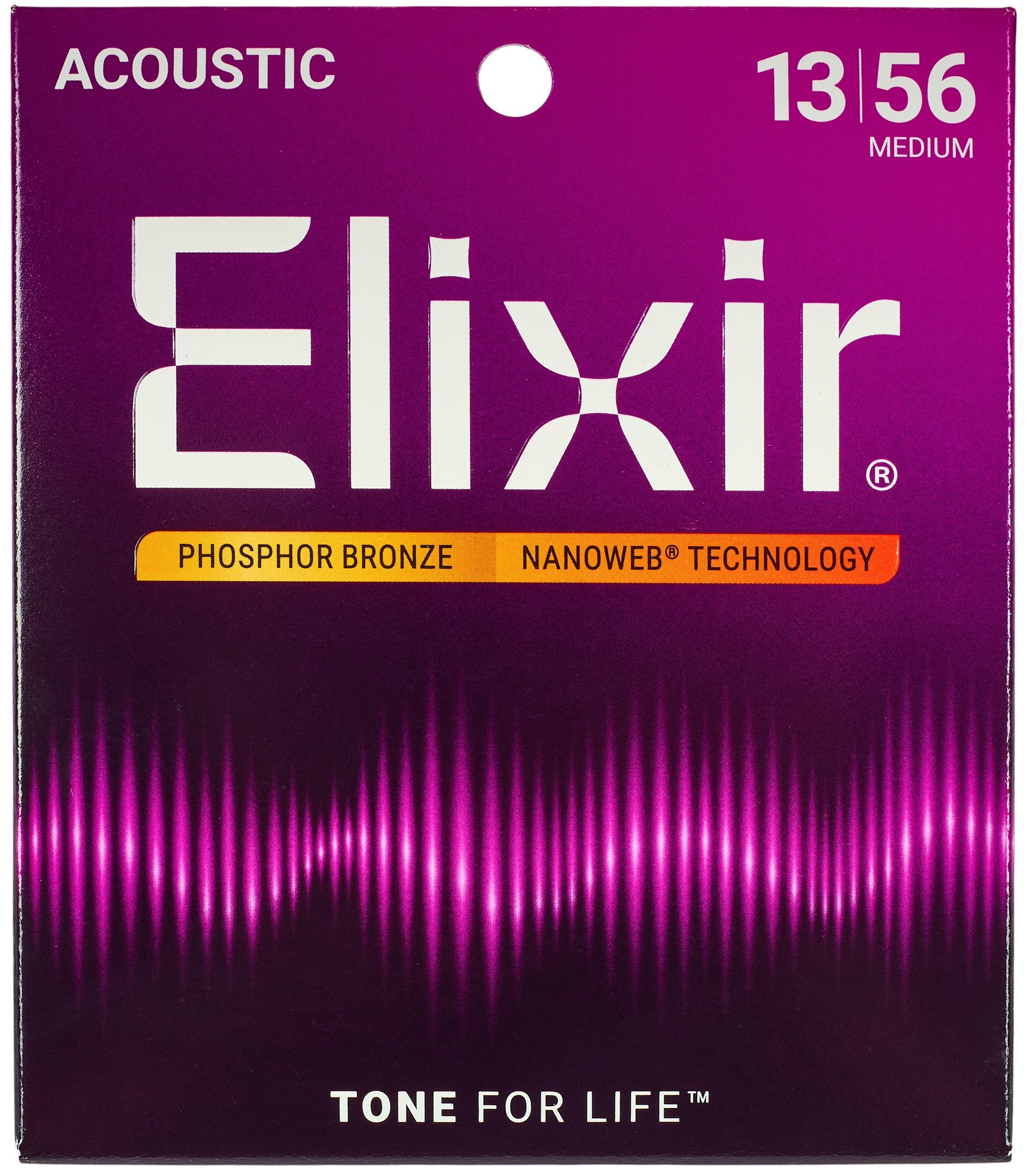 Elixir Nanoweb Phosphor Bronze Medium