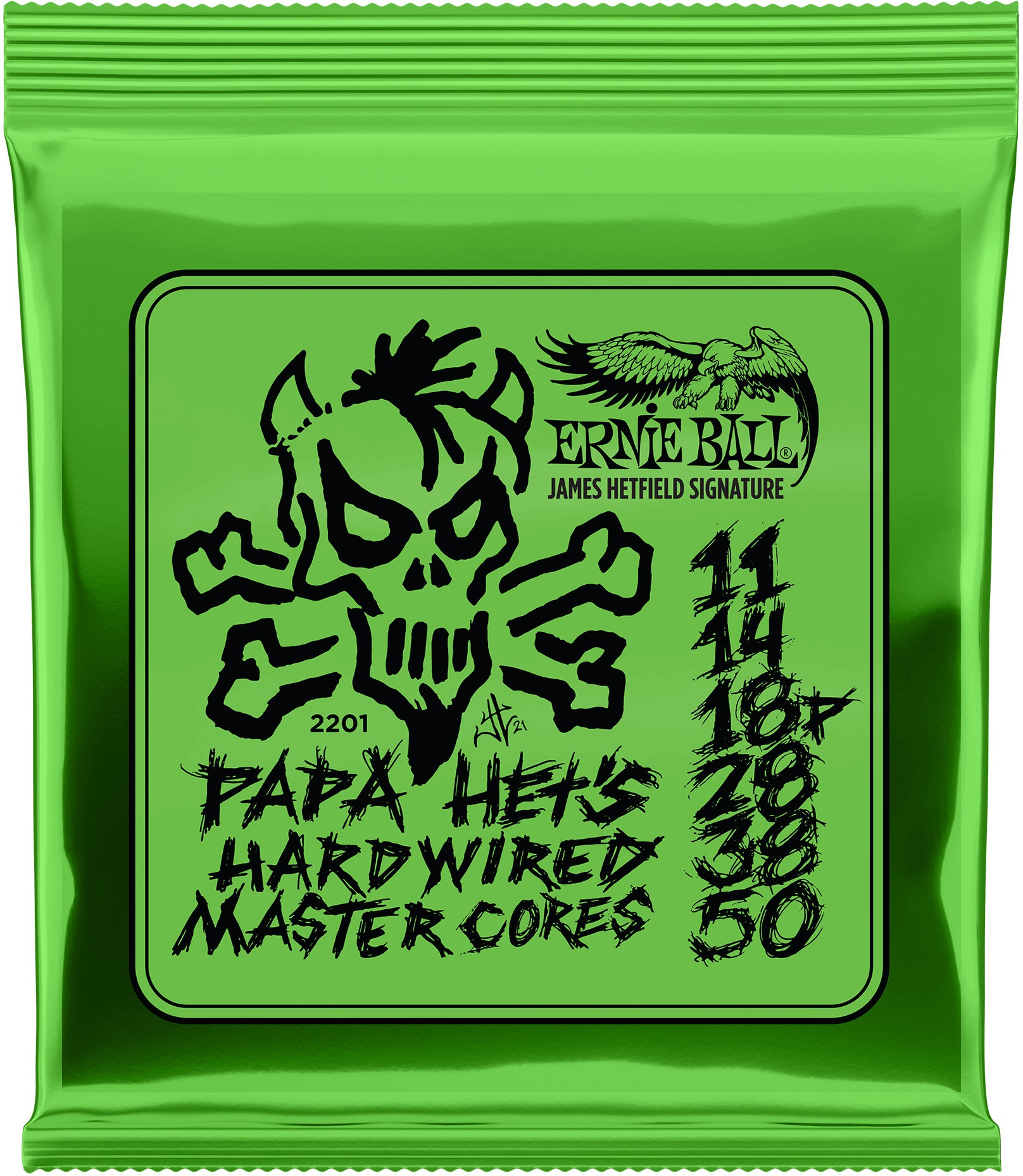 Ernie Ball Papa Hets Hardwired Master Core Signature Strings