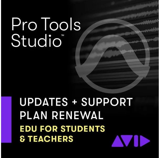 AVID Pro Tools Studio Perpetual License Upgrade for Students & Teacher