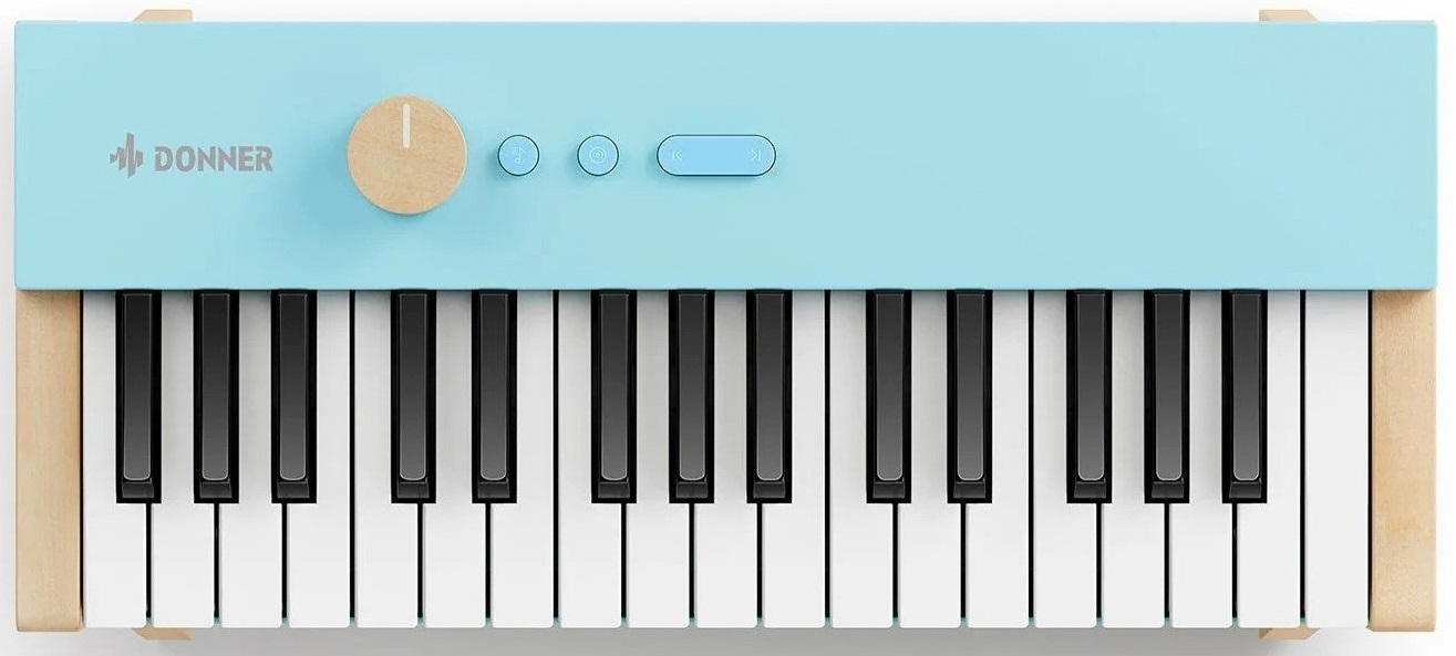 DONNER KIDO V-10 Mini Digital Keyboard 32 keys Light Blue