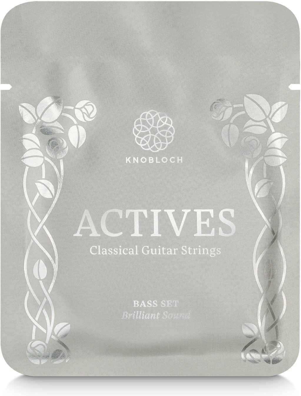 Knobloch ACTIVES Double Silver Bass Set Medium-High Tension 34.0